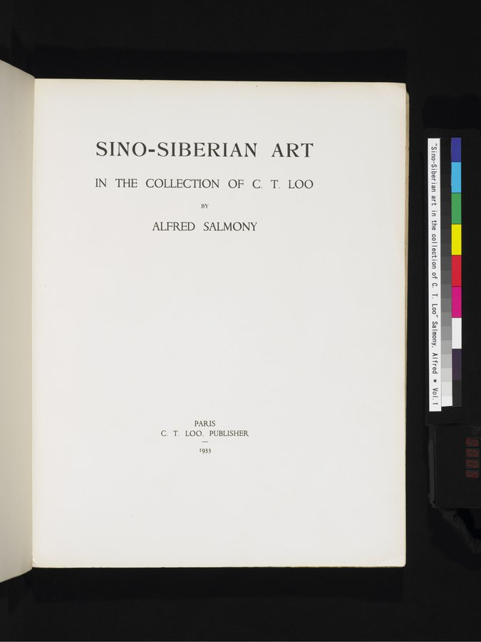 Sino-Siberian Art : vol.1 / 9 ページ（カラー画像）