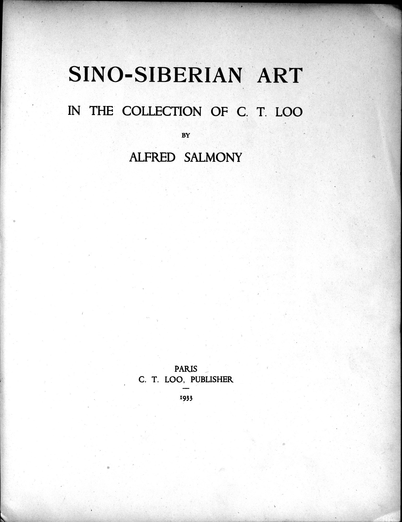 Sino-Siberian Art : vol.1 / 9 ページ（白黒高解像度画像）