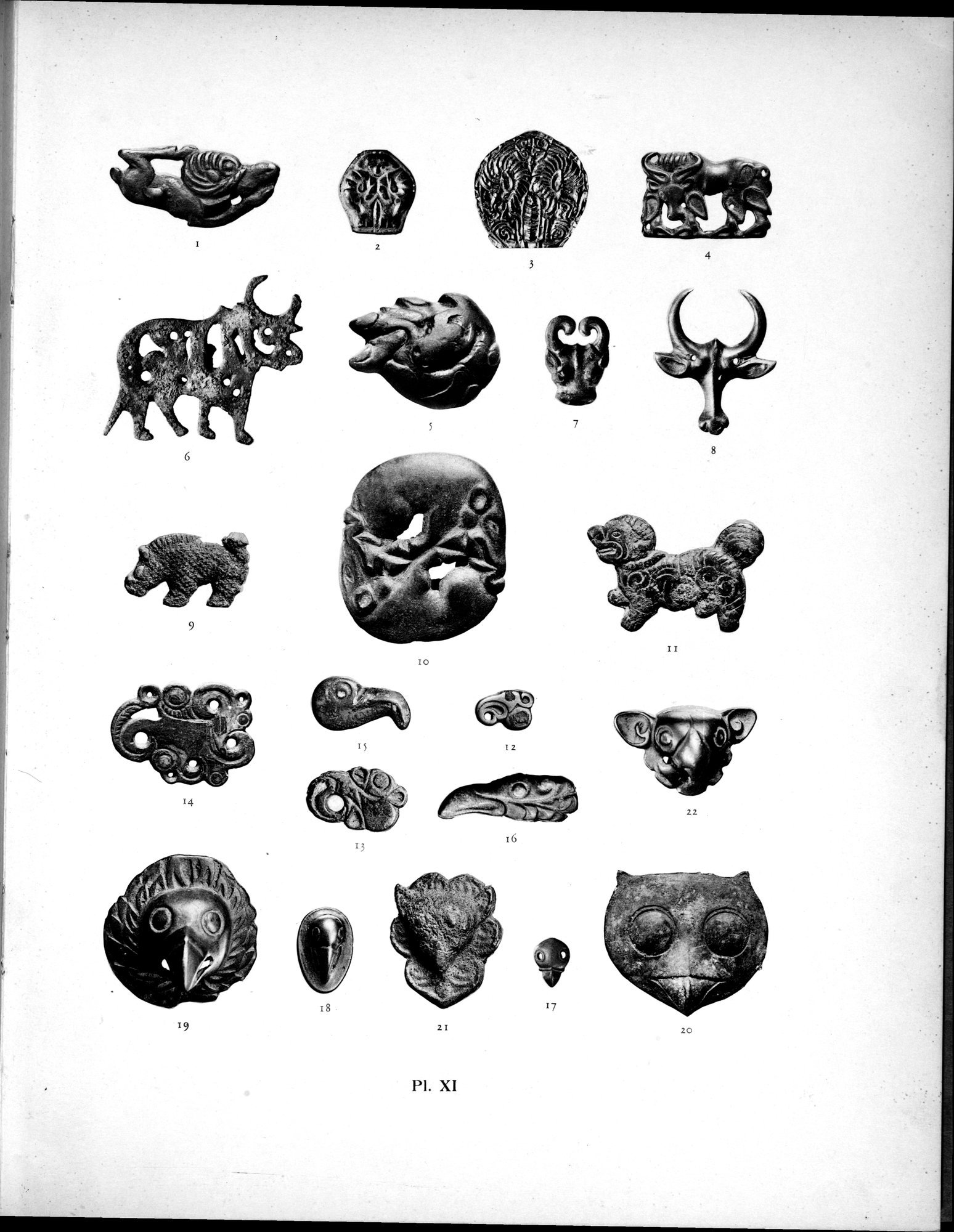Sino-Siberian Art : vol.1 / 155 ページ（白黒高解像度画像）