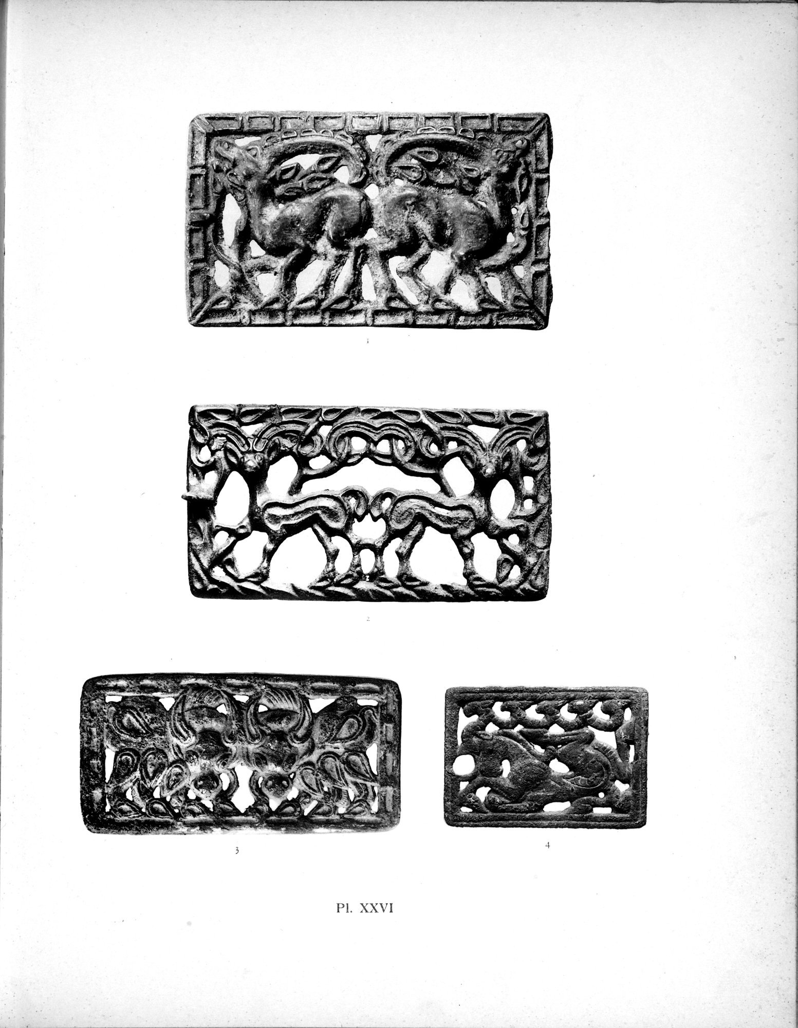 Sino-Siberian Art : vol.1 / 185 ページ（白黒高解像度画像）