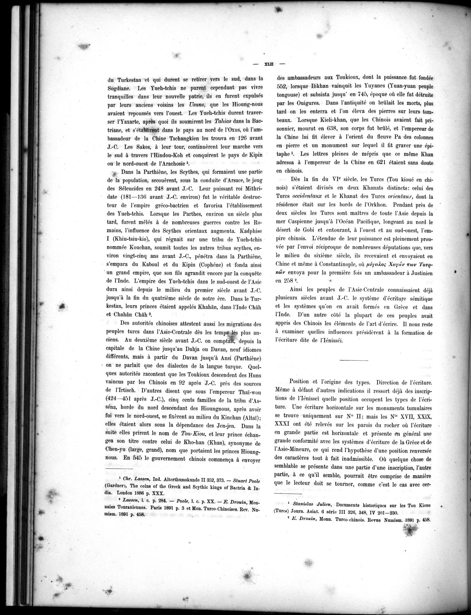 Inscriptions de l'Orkhon : vol.1 / Page 60 (Grayscale High Resolution Image)