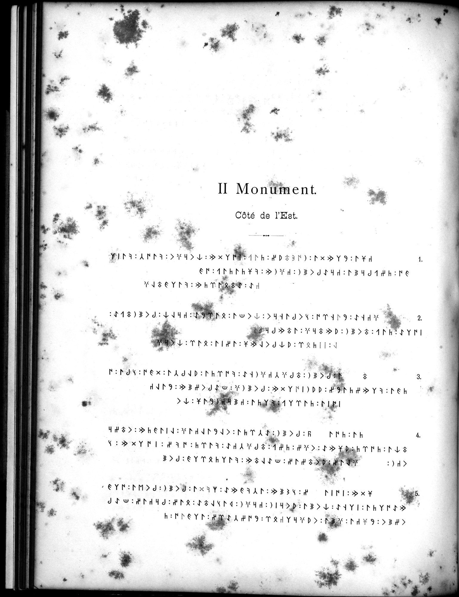 Inscriptions de l'Orkhon : vol.1 / Page 80 (Grayscale High Resolution Image)