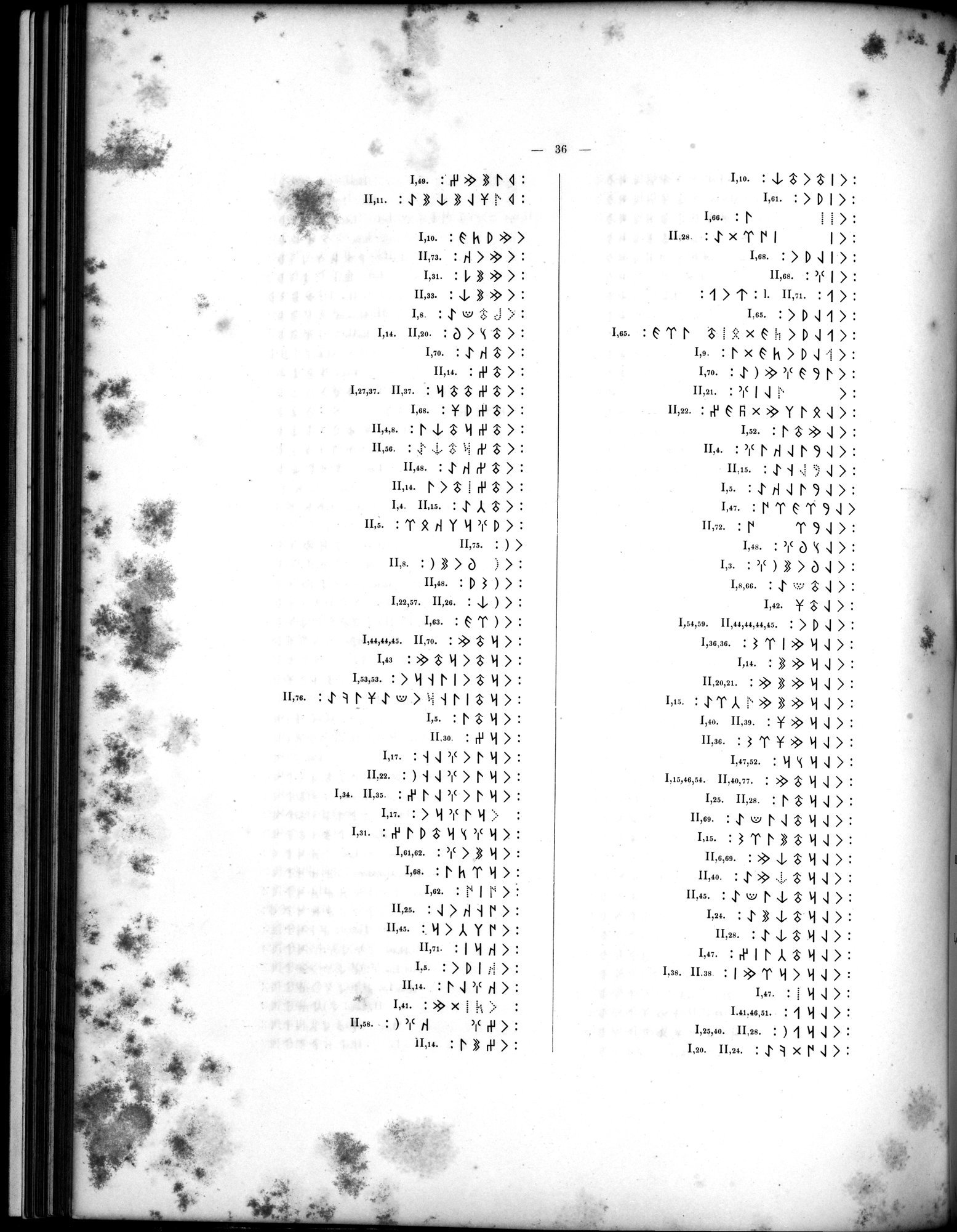 Inscriptions de l'Orkhon : vol.1 / Page 104 (Grayscale High Resolution Image)