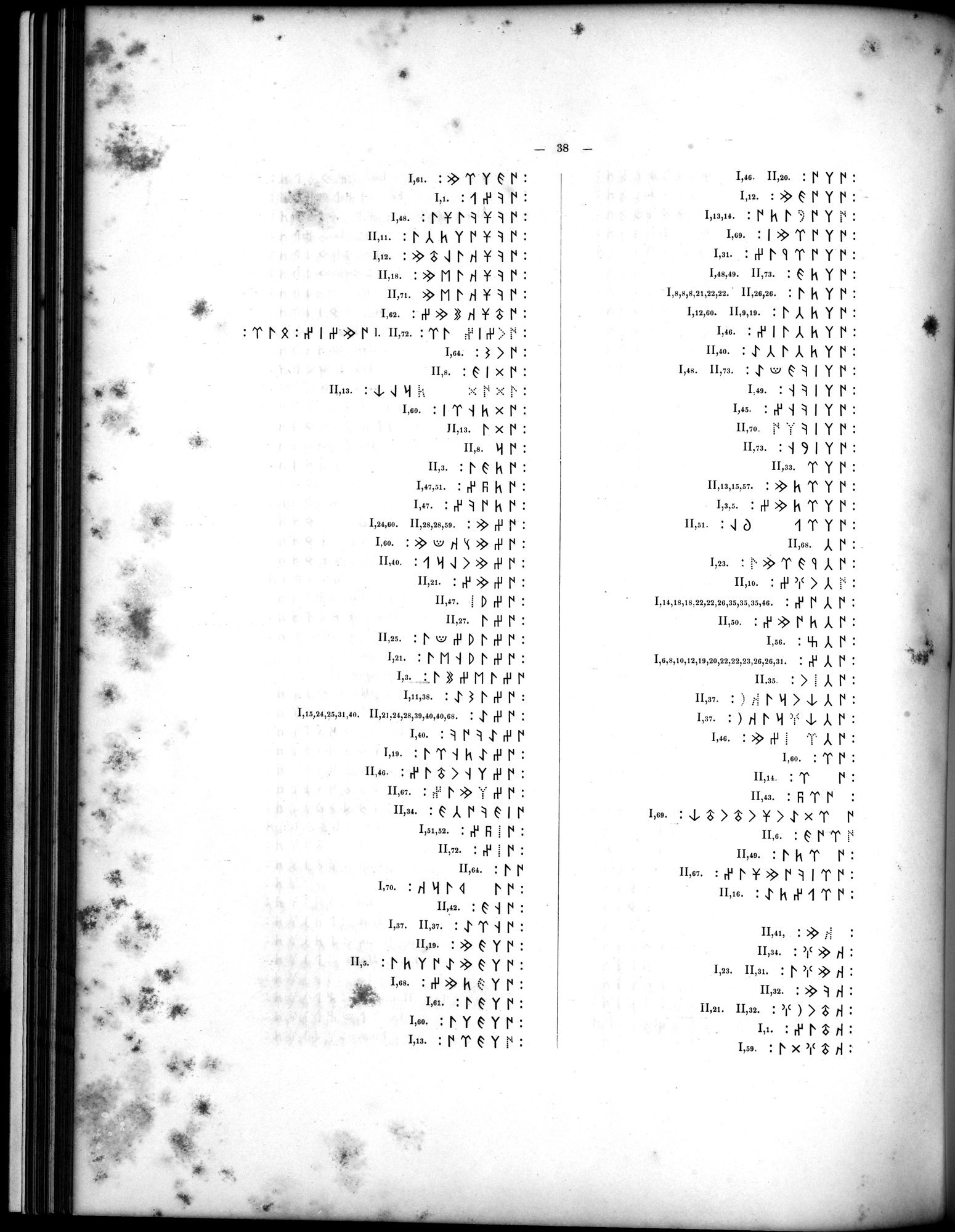 Inscriptions de l'Orkhon : vol.1 / Page 106 (Grayscale High Resolution Image)