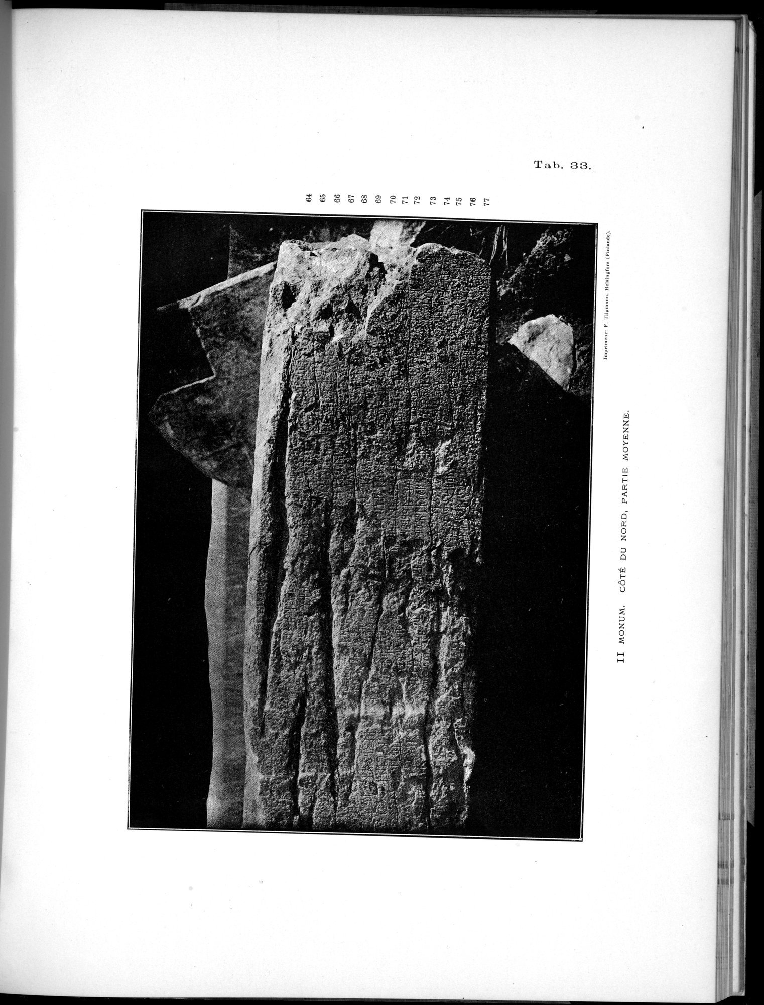 Inscriptions de l'Orkhon : vol.1 / 175 ページ（白黒高解像度画像）