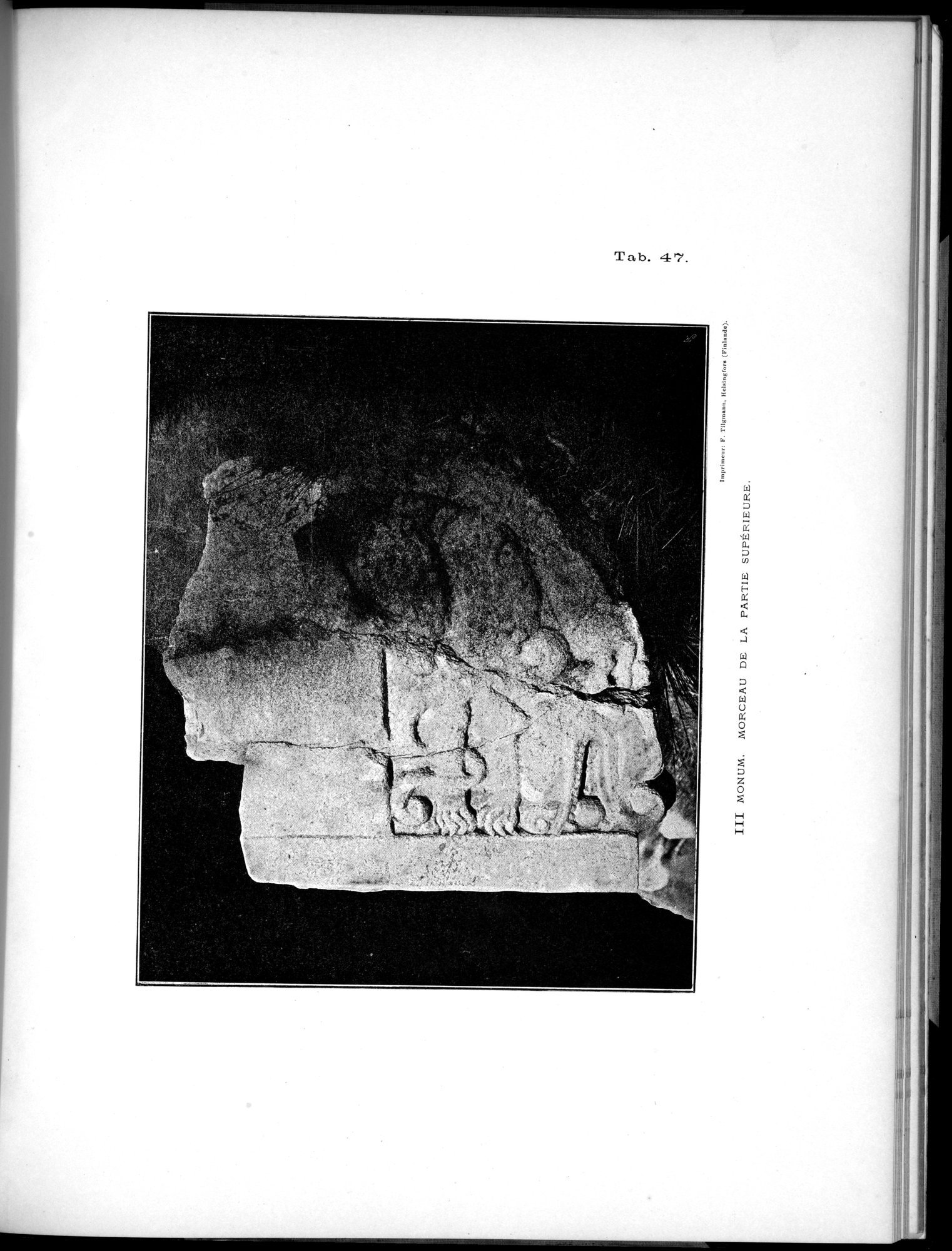 Inscriptions de l'Orkhon : vol.1 / 199 ページ（白黒高解像度画像）