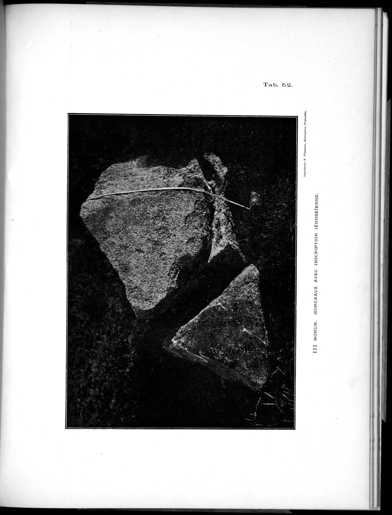 Inscriptions de l'Orkhon : vol.1 / 209 ページ（白黒高解像度画像）