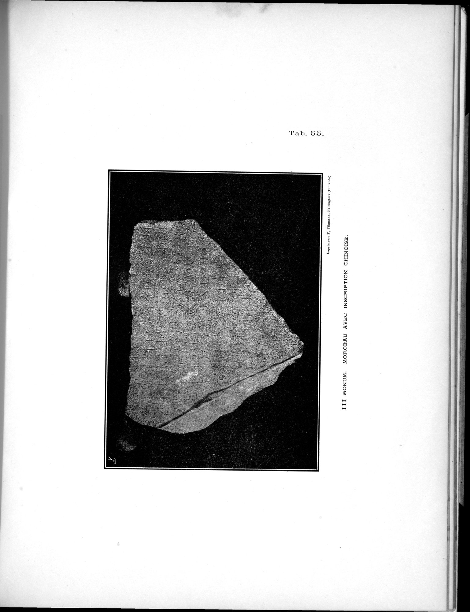 Inscriptions de l'Orkhon : vol.1 / 215 ページ（白黒高解像度画像）