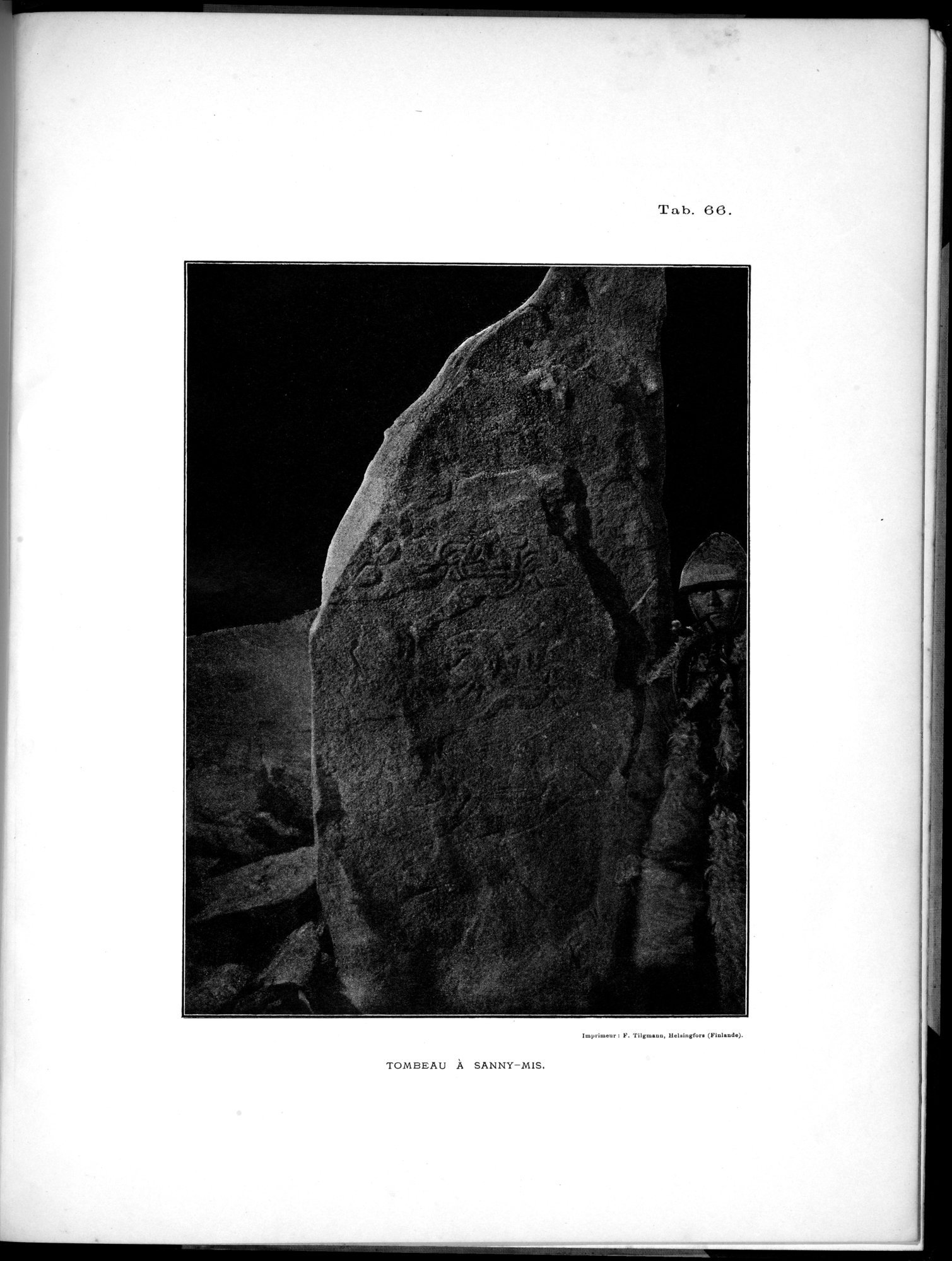 Inscriptions de l'Orkhon : vol.1 / 233 ページ（白黒高解像度画像）