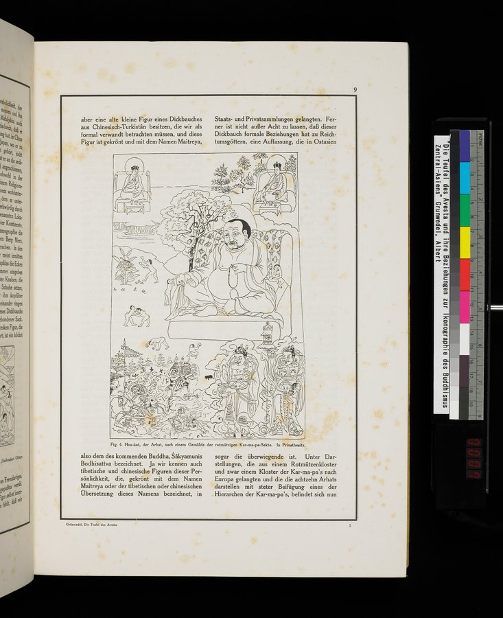 Die Teufel des Avesta und Ihre Beziehungen zur Ikonographie des Buddhismus Zentral-Asiens : vol.1 / Page 13 (Color Image)