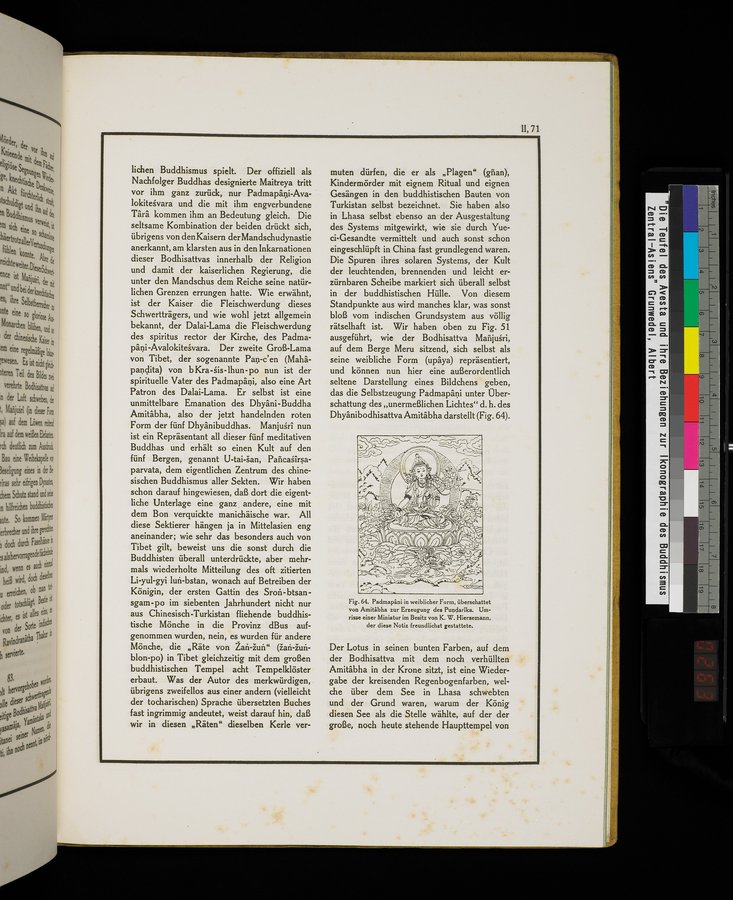 Die Teufel des Avesta und Ihre Beziehungen zur Ikonographie des Buddhismus Zentral-Asiens : vol.1 / Page 527 (Color Image)