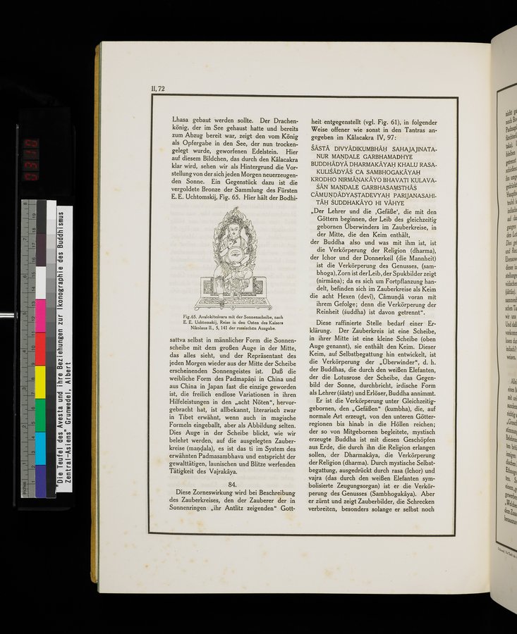 Die Teufel des Avesta und Ihre Beziehungen zur Ikonographie des Buddhismus Zentral-Asiens : vol.1 / Page 528 (Color Image)