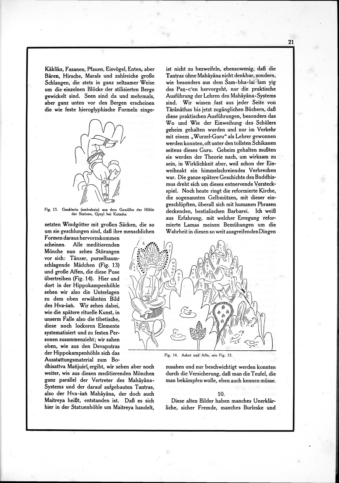 Die Teufel des Avesta und Ihre Beziehungen zur Ikonographie des Buddhismus Zentral-Asiens : vol.1 / Page 25 (Grayscale High Resolution Image)