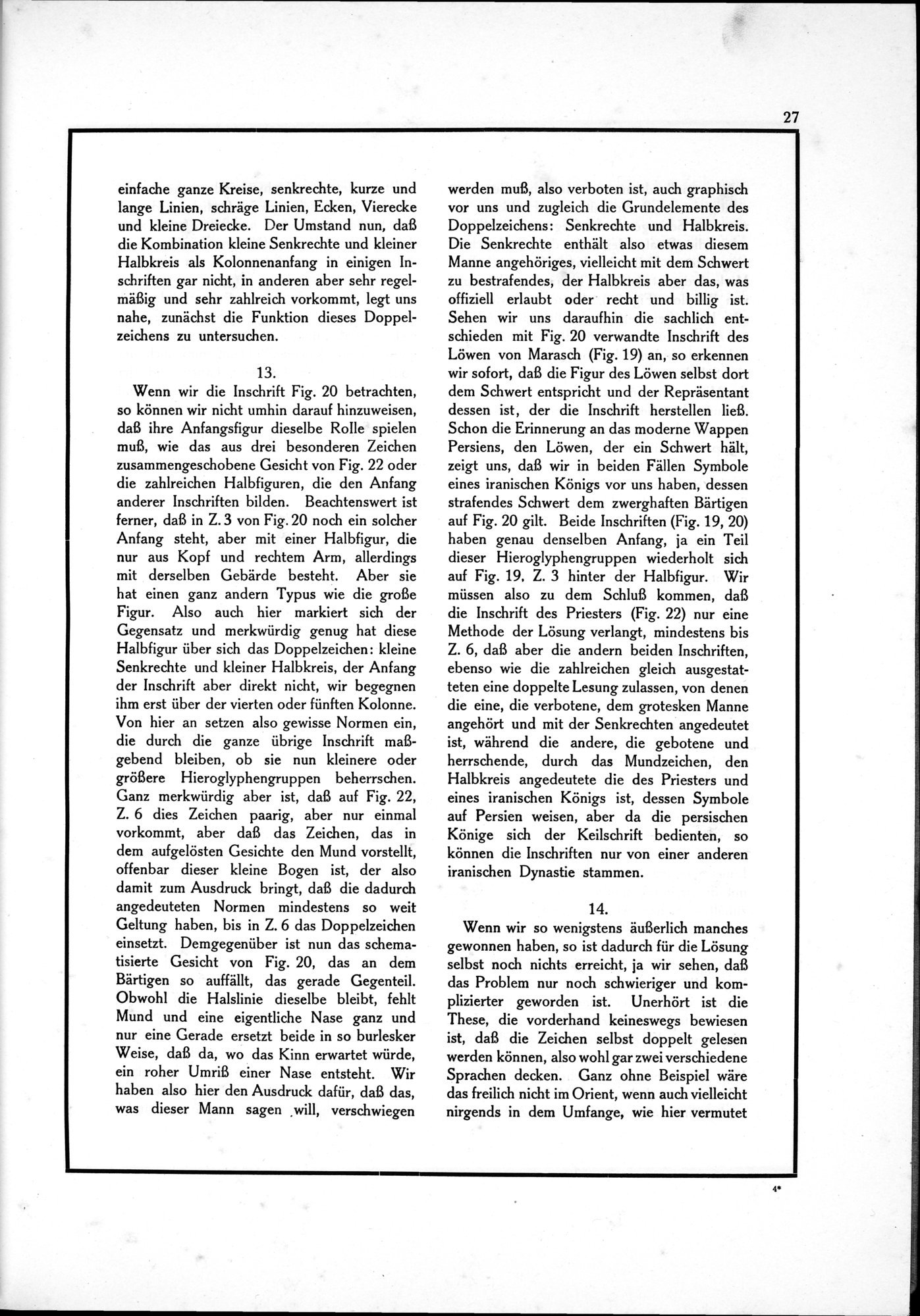 Die Teufel des Avesta und Ihre Beziehungen zur Ikonographie des Buddhismus Zentral-Asiens : vol.1 / Page 31 (Grayscale High Resolution Image)