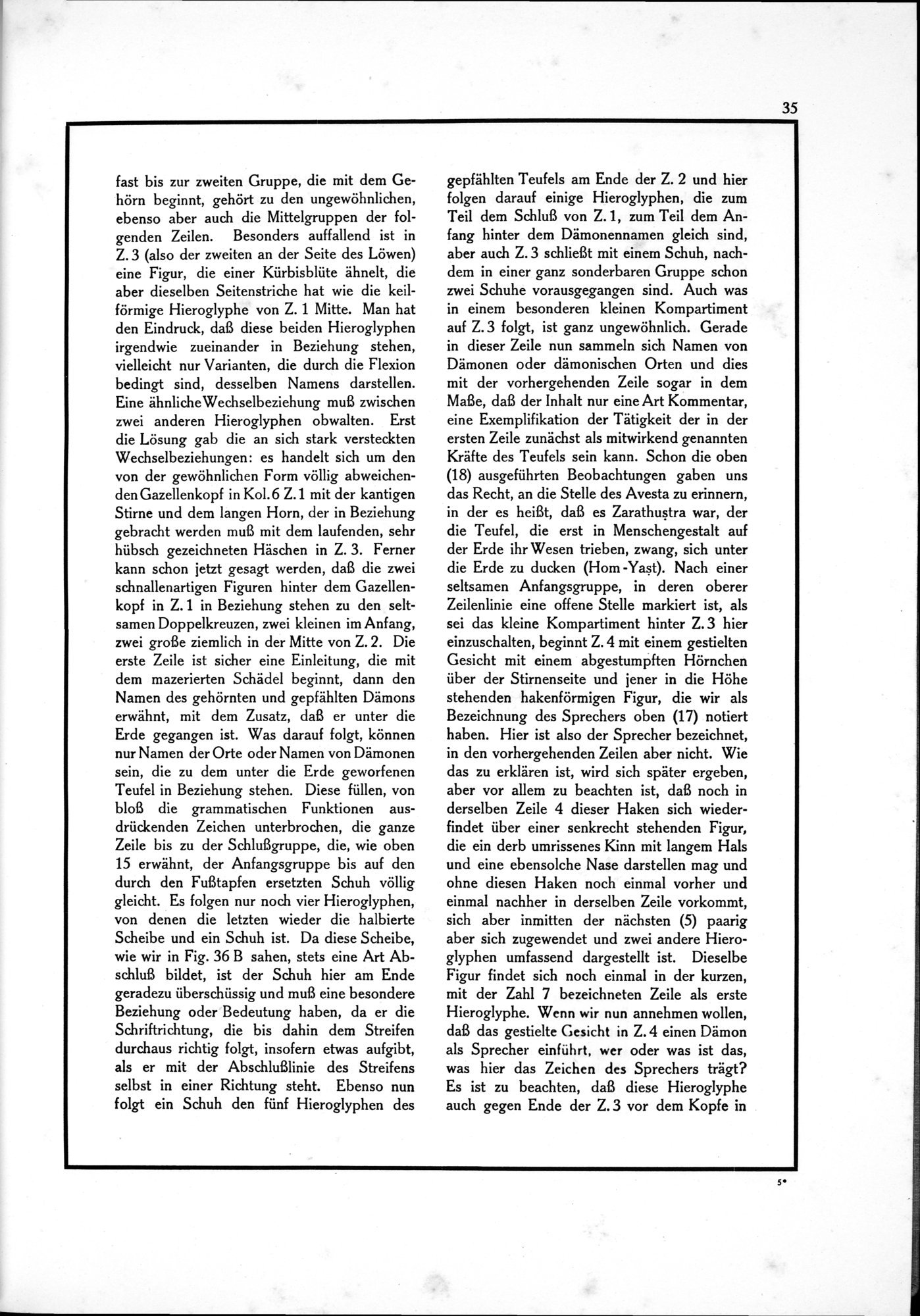 Die Teufel des Avesta und Ihre Beziehungen zur Ikonographie des Buddhismus Zentral-Asiens : vol.1 / Page 39 (Grayscale High Resolution Image)
