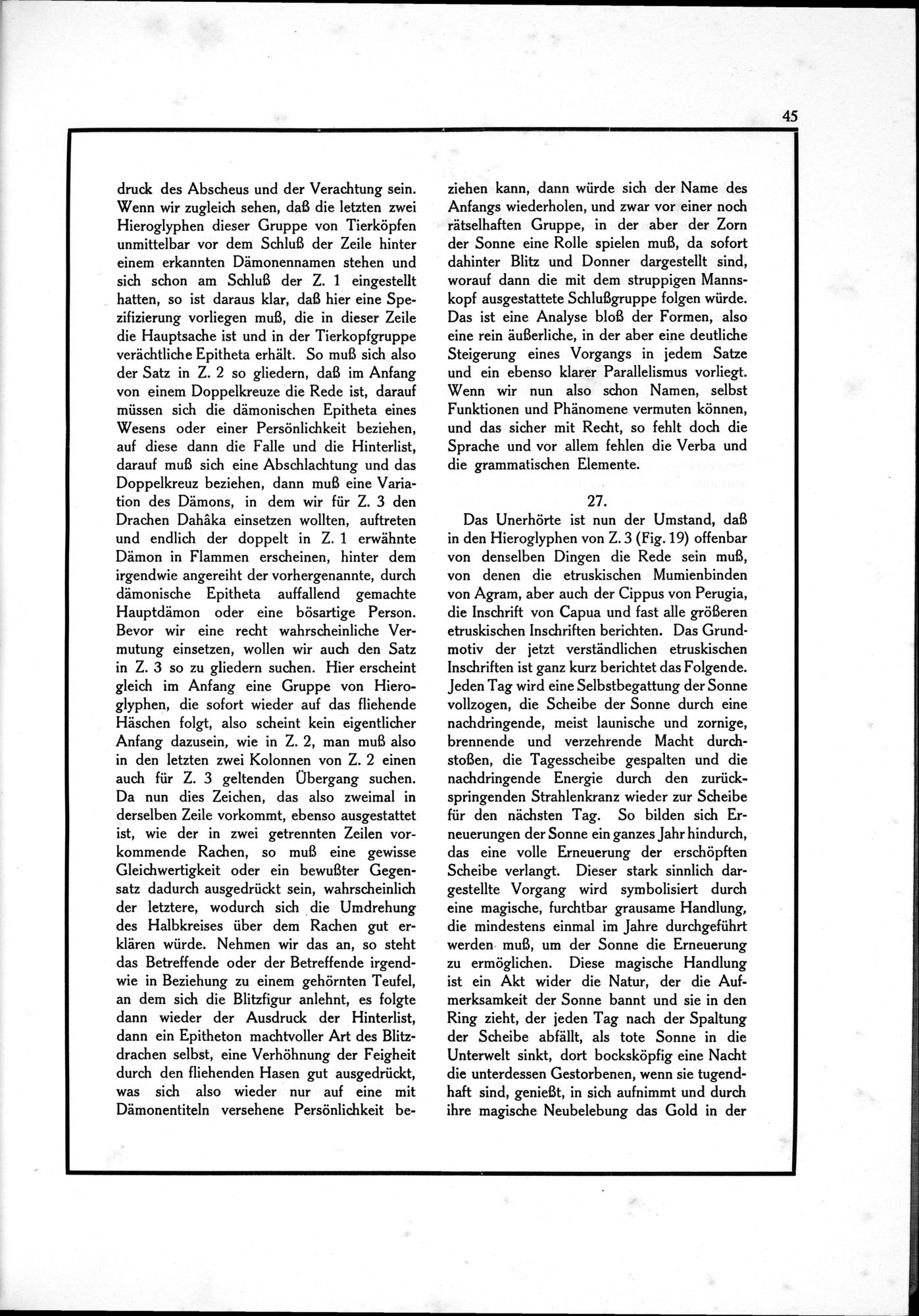 Die Teufel des Avesta und Ihre Beziehungen zur Ikonographie des Buddhismus Zentral-Asiens : vol.1 / Page 49 (Grayscale High Resolution Image)