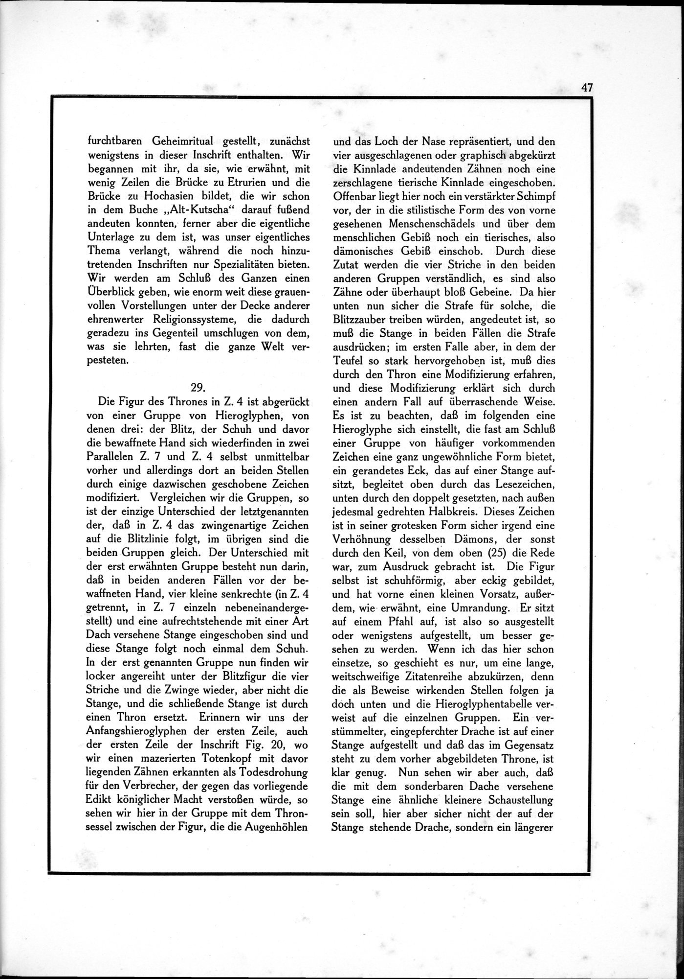Die Teufel des Avesta und Ihre Beziehungen zur Ikonographie des Buddhismus Zentral-Asiens : vol.1 / Page 51 (Grayscale High Resolution Image)