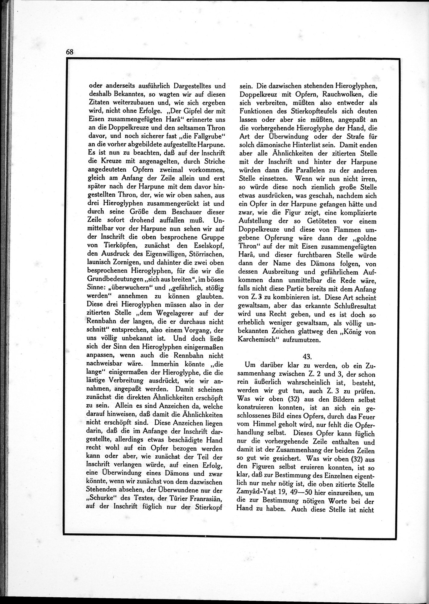 Die Teufel des Avesta und Ihre Beziehungen zur Ikonographie des Buddhismus Zentral-Asiens : vol.1 / Page 72 (Grayscale High Resolution Image)