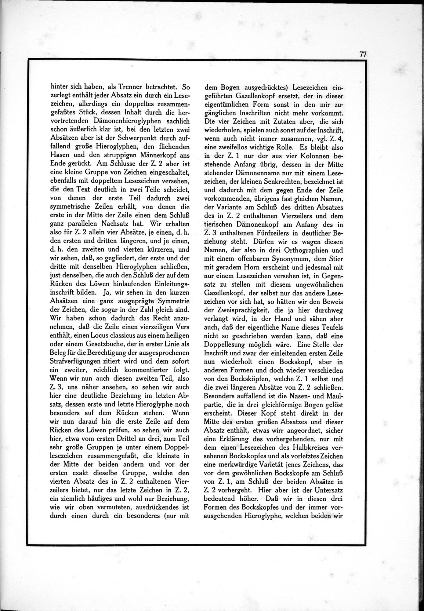 Die Teufel des Avesta und Ihre Beziehungen zur Ikonographie des Buddhismus Zentral-Asiens : vol.1 / Page 81 (Grayscale High Resolution Image)