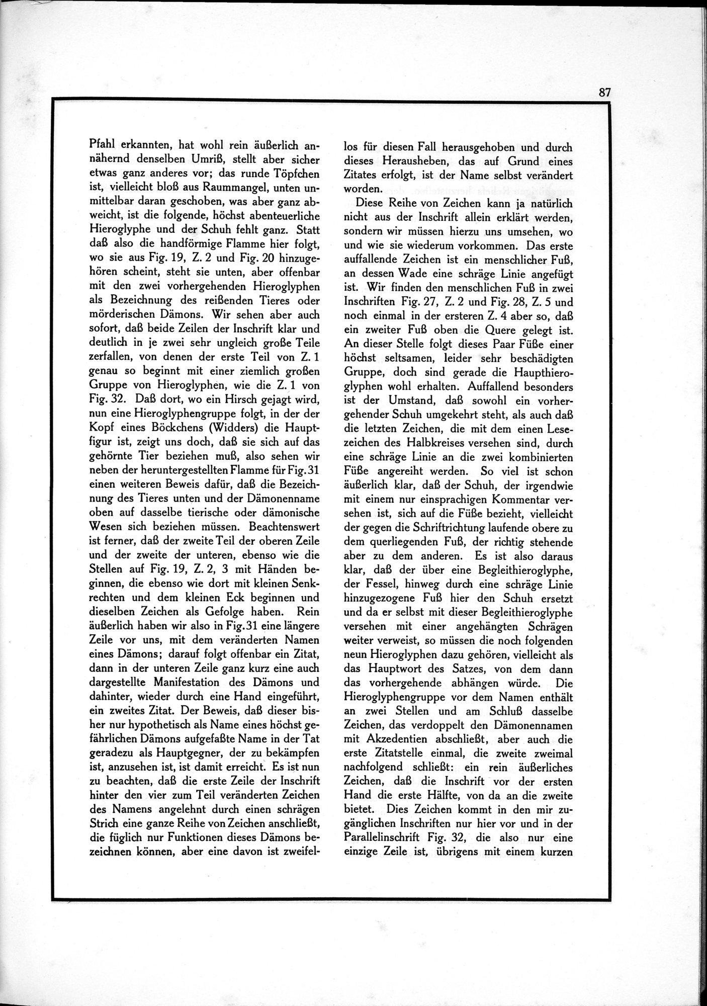 Die Teufel des Avesta und Ihre Beziehungen zur Ikonographie des Buddhismus Zentral-Asiens : vol.1 / Page 91 (Grayscale High Resolution Image)