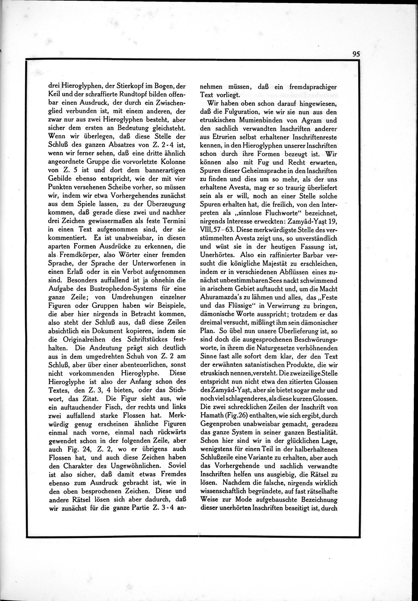 Die Teufel des Avesta und Ihre Beziehungen zur Ikonographie des Buddhismus Zentral-Asiens : vol.1 / Page 99 (Grayscale High Resolution Image)