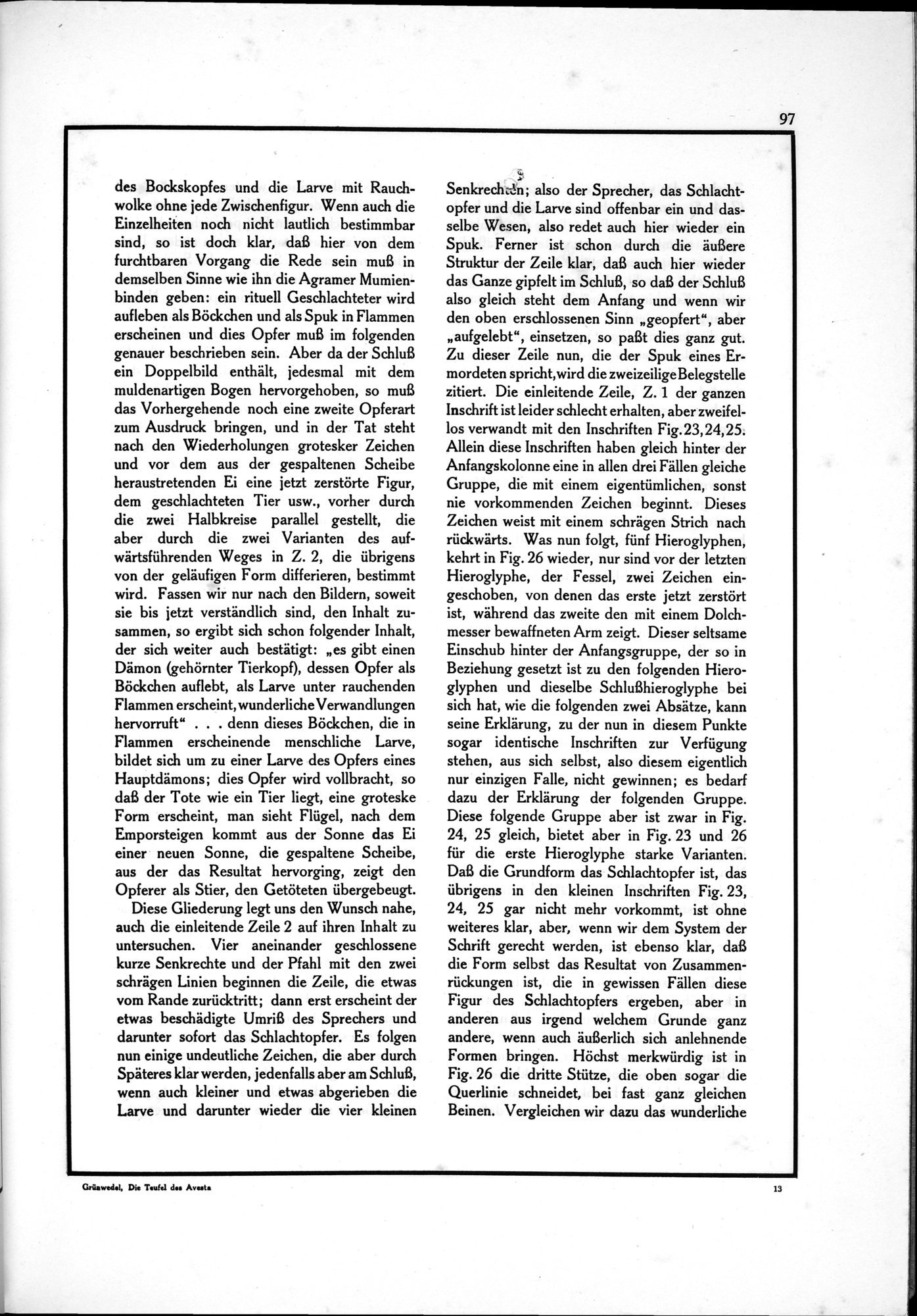 Die Teufel des Avesta und Ihre Beziehungen zur Ikonographie des Buddhismus Zentral-Asiens : vol.1 / Page 101 (Grayscale High Resolution Image)