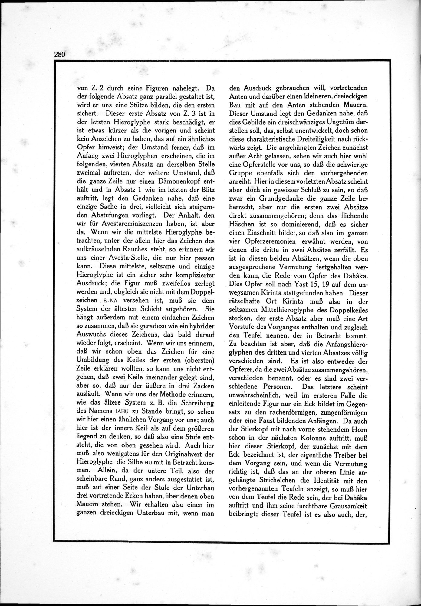 Die Teufel des Avesta und Ihre Beziehungen zur Ikonographie des Buddhismus Zentral-Asiens : vol.1 / Page 284 (Grayscale High Resolution Image)