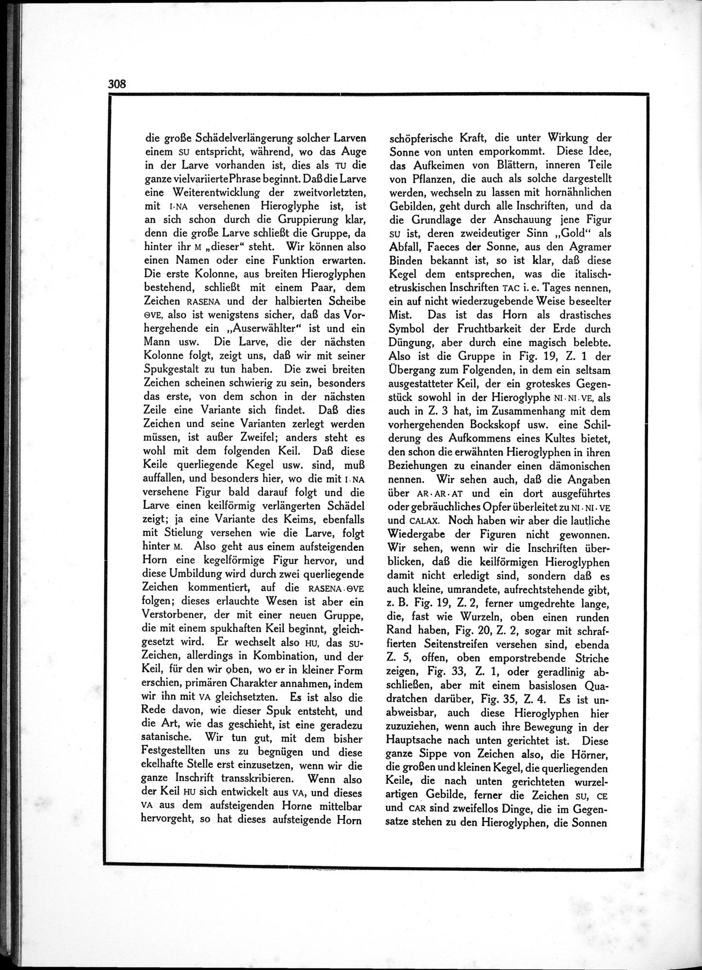 Die Teufel des Avesta und Ihre Beziehungen zur Ikonographie des Buddhismus Zentral-Asiens : vol.1 / Page 312 (Grayscale High Resolution Image)