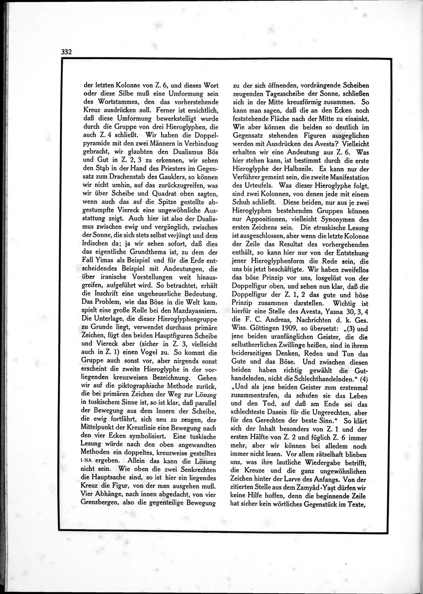 Die Teufel des Avesta und Ihre Beziehungen zur Ikonographie des Buddhismus Zentral-Asiens : vol.1 / Page 336 (Grayscale High Resolution Image)