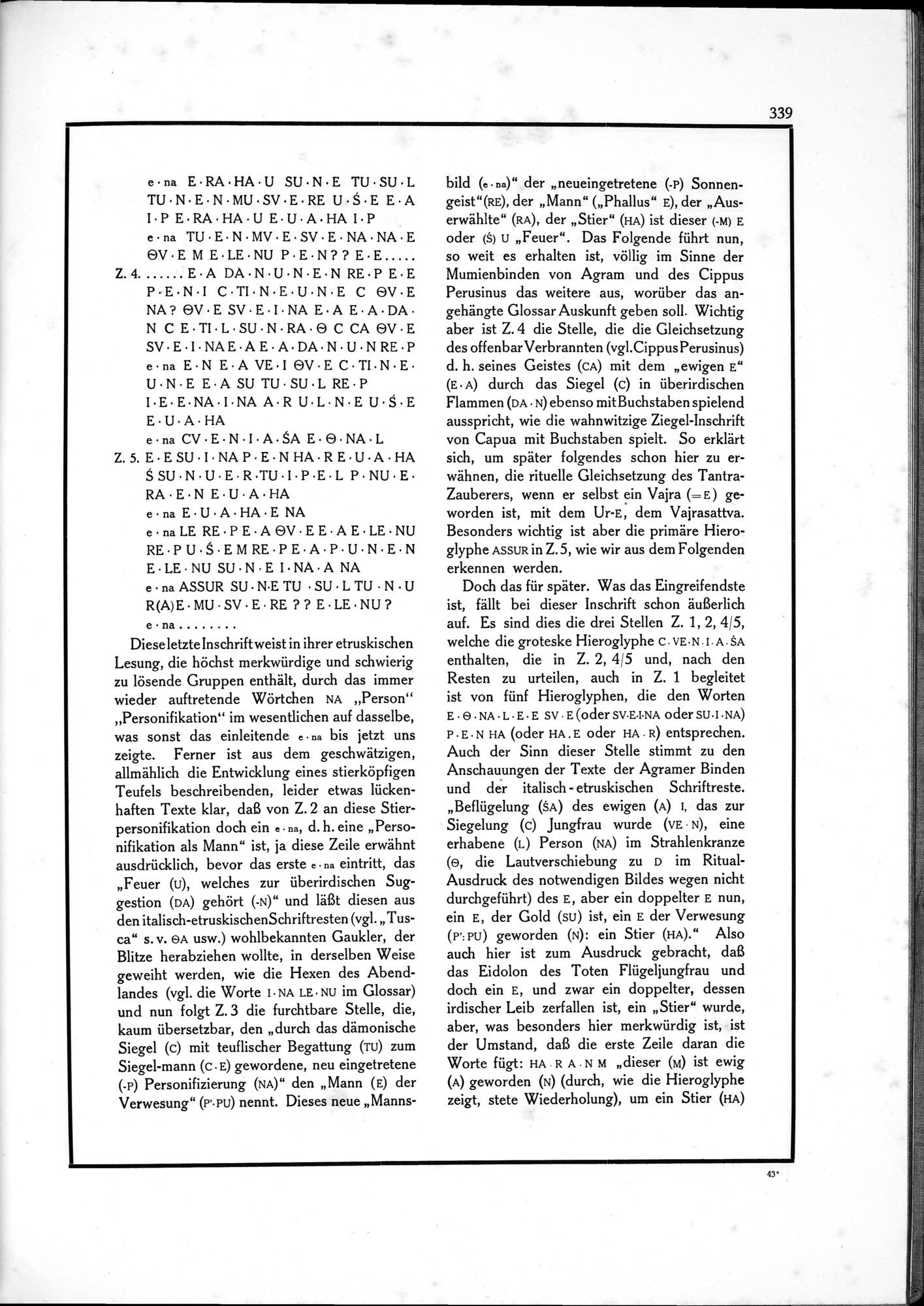Die Teufel des Avesta und Ihre Beziehungen zur Ikonographie des Buddhismus Zentral-Asiens : vol.1 / 343 ページ（白黒高解像度画像）