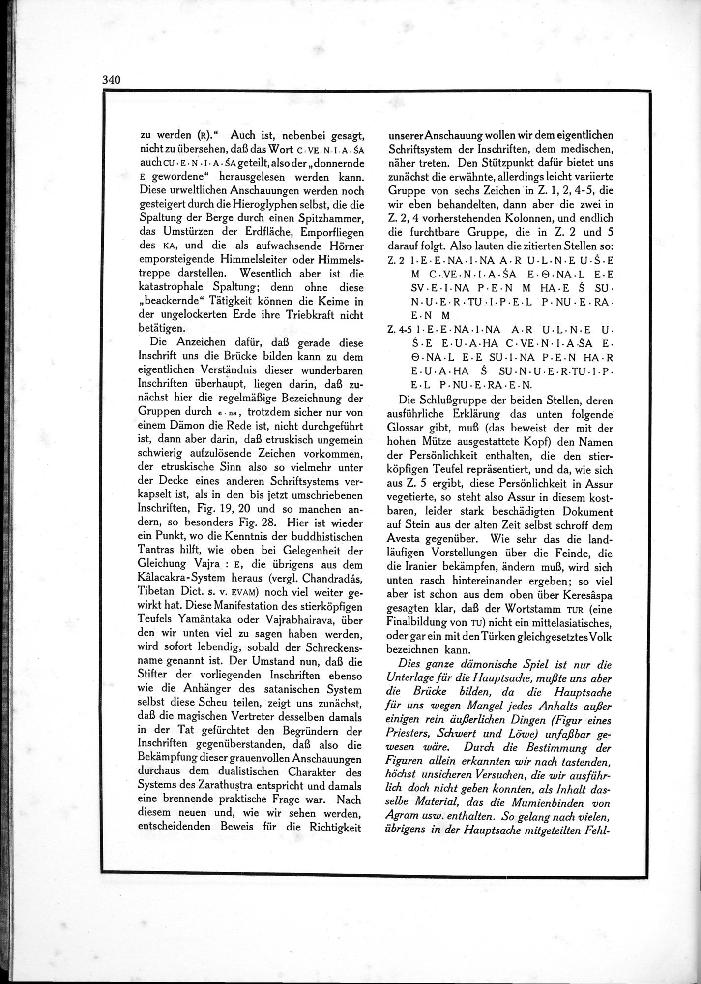 Die Teufel des Avesta und Ihre Beziehungen zur Ikonographie des Buddhismus Zentral-Asiens : vol.1 / Page 344 (Grayscale High Resolution Image)