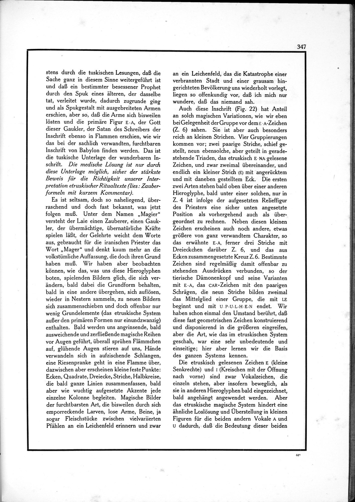 Die Teufel des Avesta und Ihre Beziehungen zur Ikonographie des Buddhismus Zentral-Asiens : vol.1 / Page 351 (Grayscale High Resolution Image)