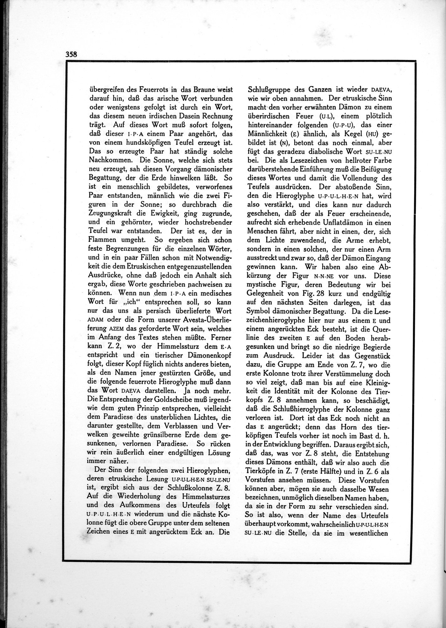 Die Teufel des Avesta und Ihre Beziehungen zur Ikonographie des Buddhismus Zentral-Asiens : vol.1 / Page 362 (Grayscale High Resolution Image)