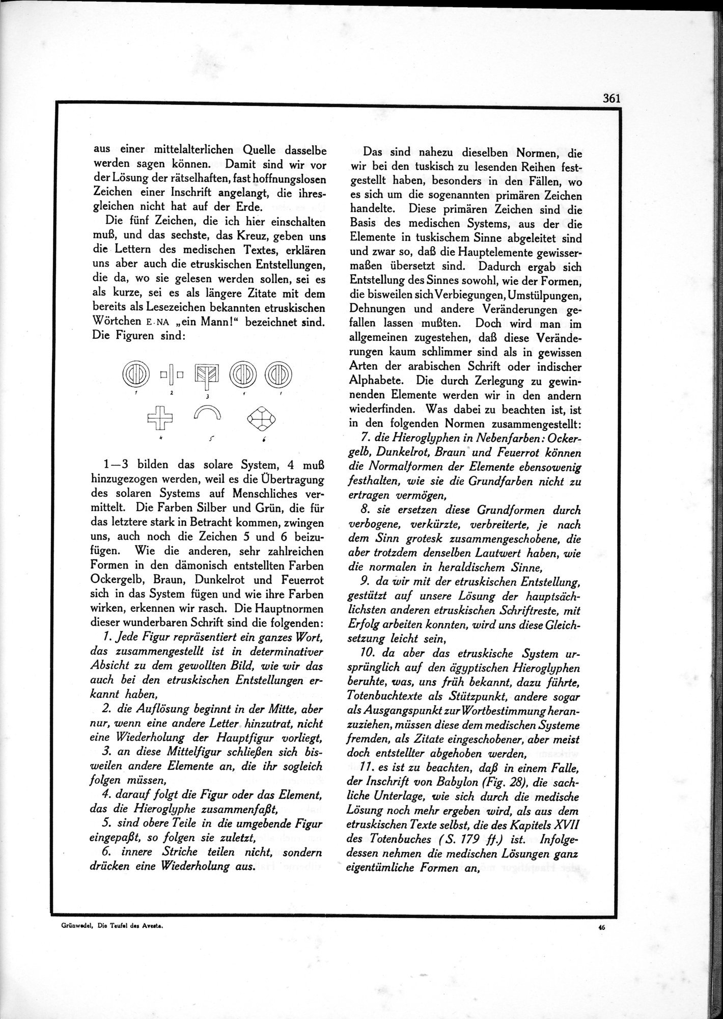 Die Teufel des Avesta und Ihre Beziehungen zur Ikonographie des Buddhismus Zentral-Asiens : vol.1 / Page 365 (Grayscale High Resolution Image)