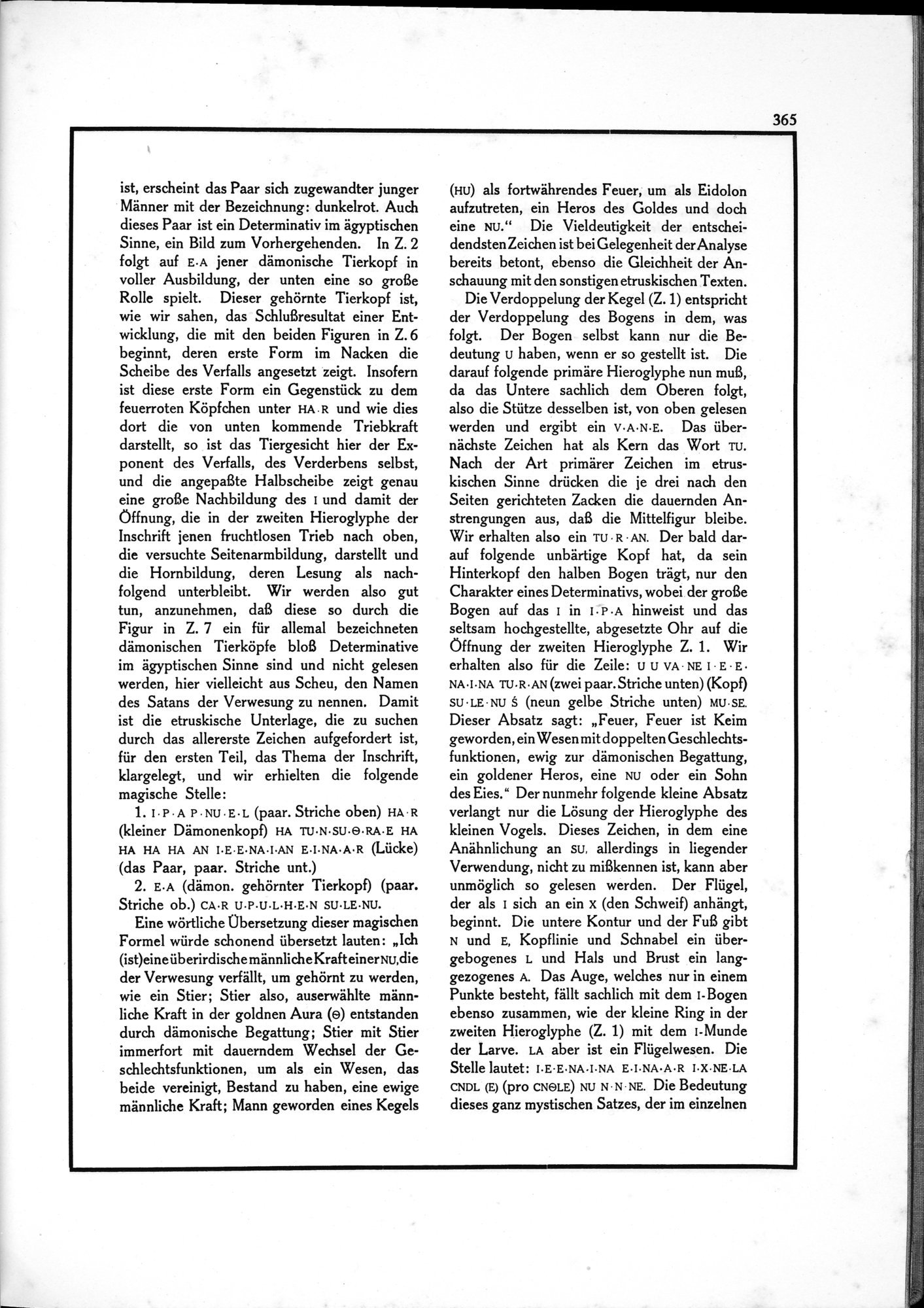 Die Teufel des Avesta und Ihre Beziehungen zur Ikonographie des Buddhismus Zentral-Asiens : vol.1 / Page 369 (Grayscale High Resolution Image)