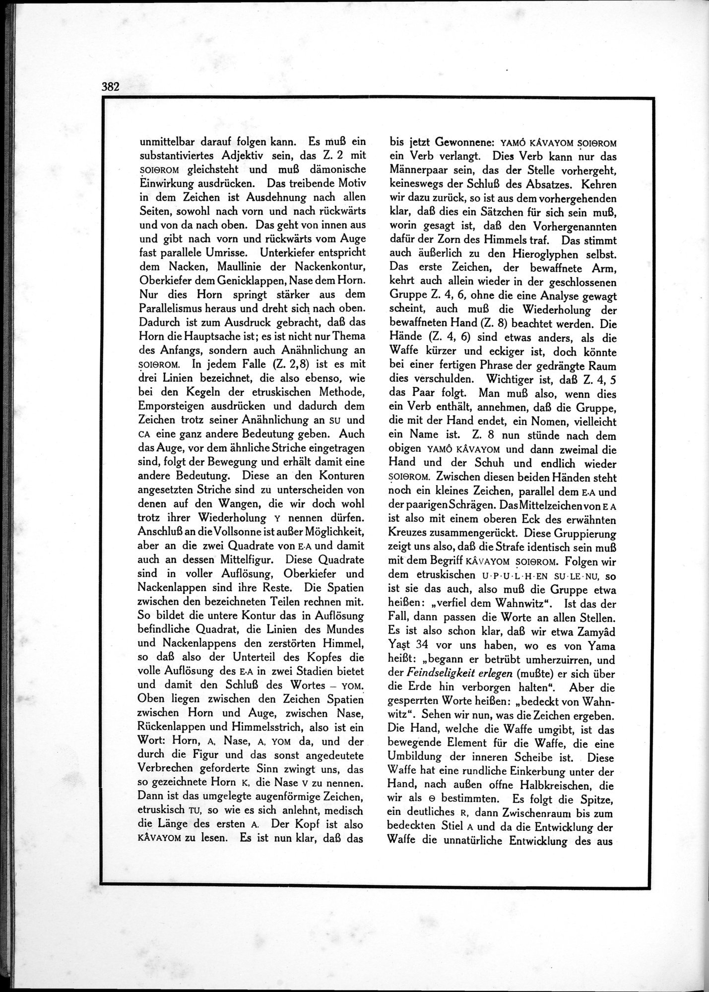 Die Teufel des Avesta und Ihre Beziehungen zur Ikonographie des Buddhismus Zentral-Asiens : vol.1 / Page 386 (Grayscale High Resolution Image)