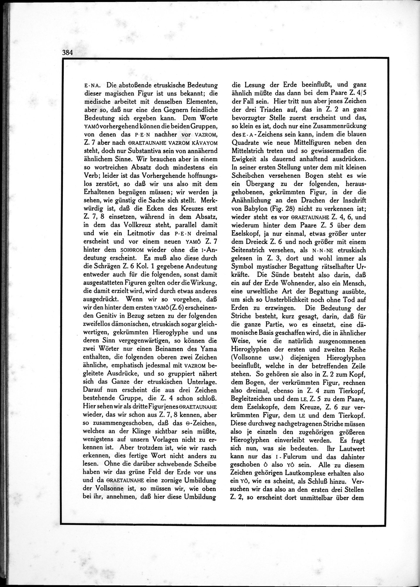 Die Teufel des Avesta und Ihre Beziehungen zur Ikonographie des Buddhismus Zentral-Asiens : vol.1 / Page 388 (Grayscale High Resolution Image)
