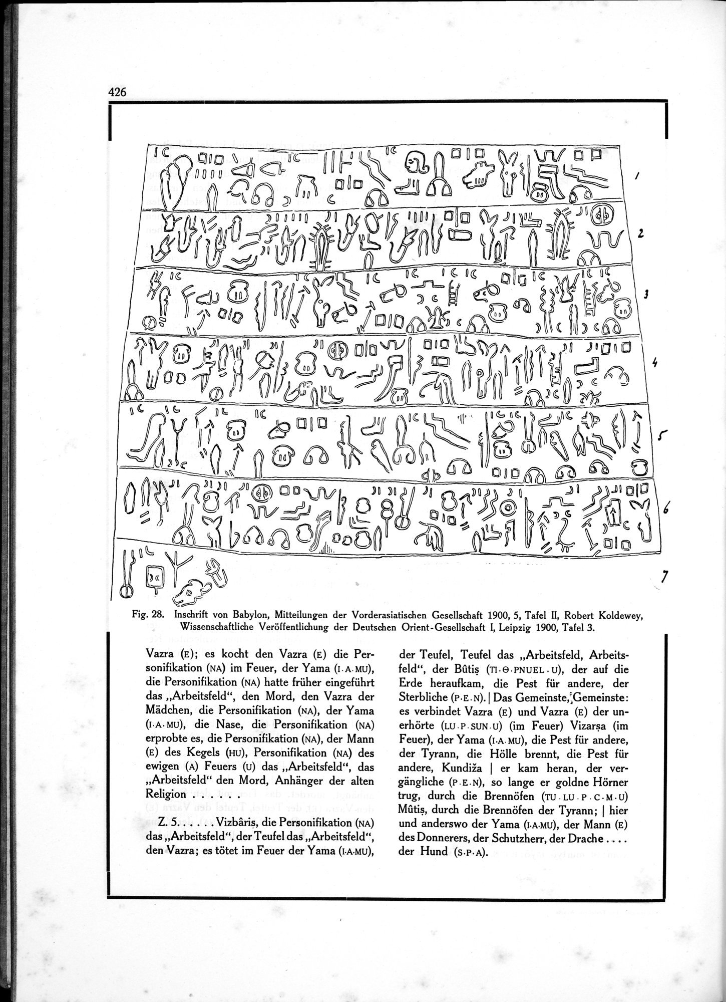 Die Teufel des Avesta und Ihre Beziehungen zur Ikonographie des Buddhismus Zentral-Asiens : vol.1 / Page 430 (Grayscale High Resolution Image)
