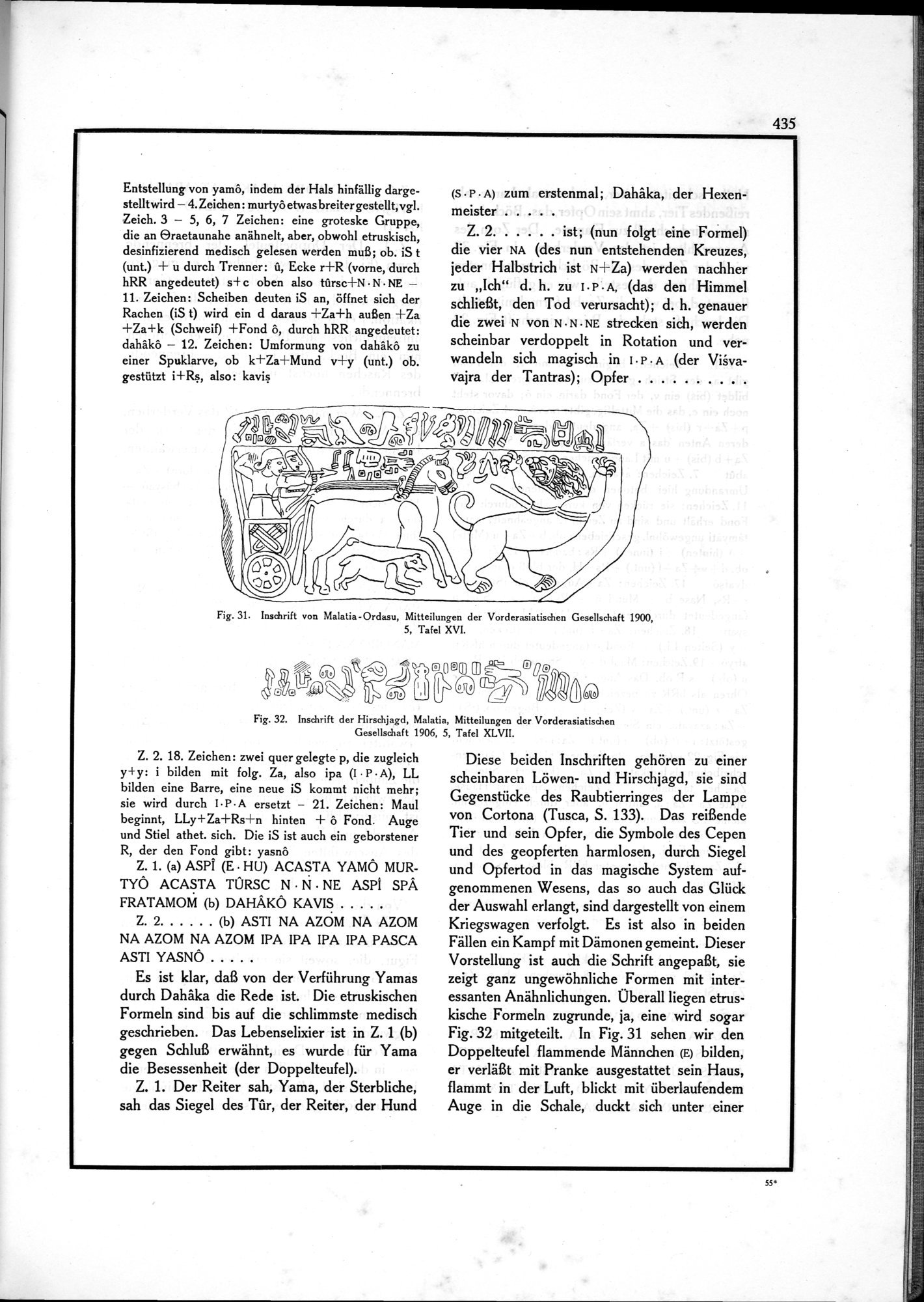 Die Teufel des Avesta und Ihre Beziehungen zur Ikonographie des Buddhismus Zentral-Asiens : vol.1 / Page 439 (Grayscale High Resolution Image)