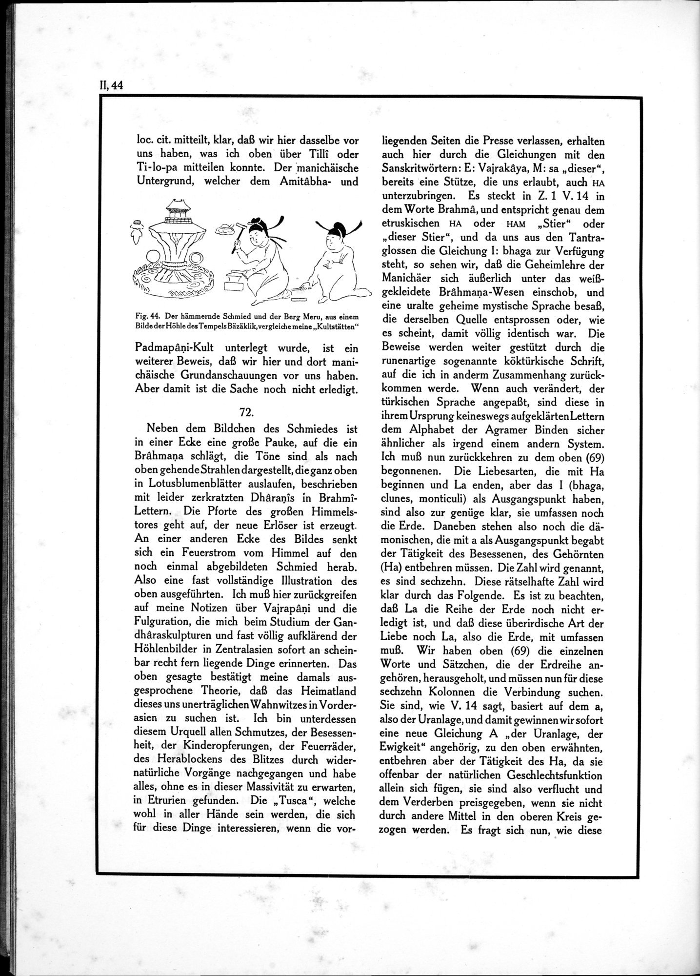 Die Teufel des Avesta und Ihre Beziehungen zur Ikonographie des Buddhismus Zentral-Asiens : vol.1 / Page 500 (Grayscale High Resolution Image)