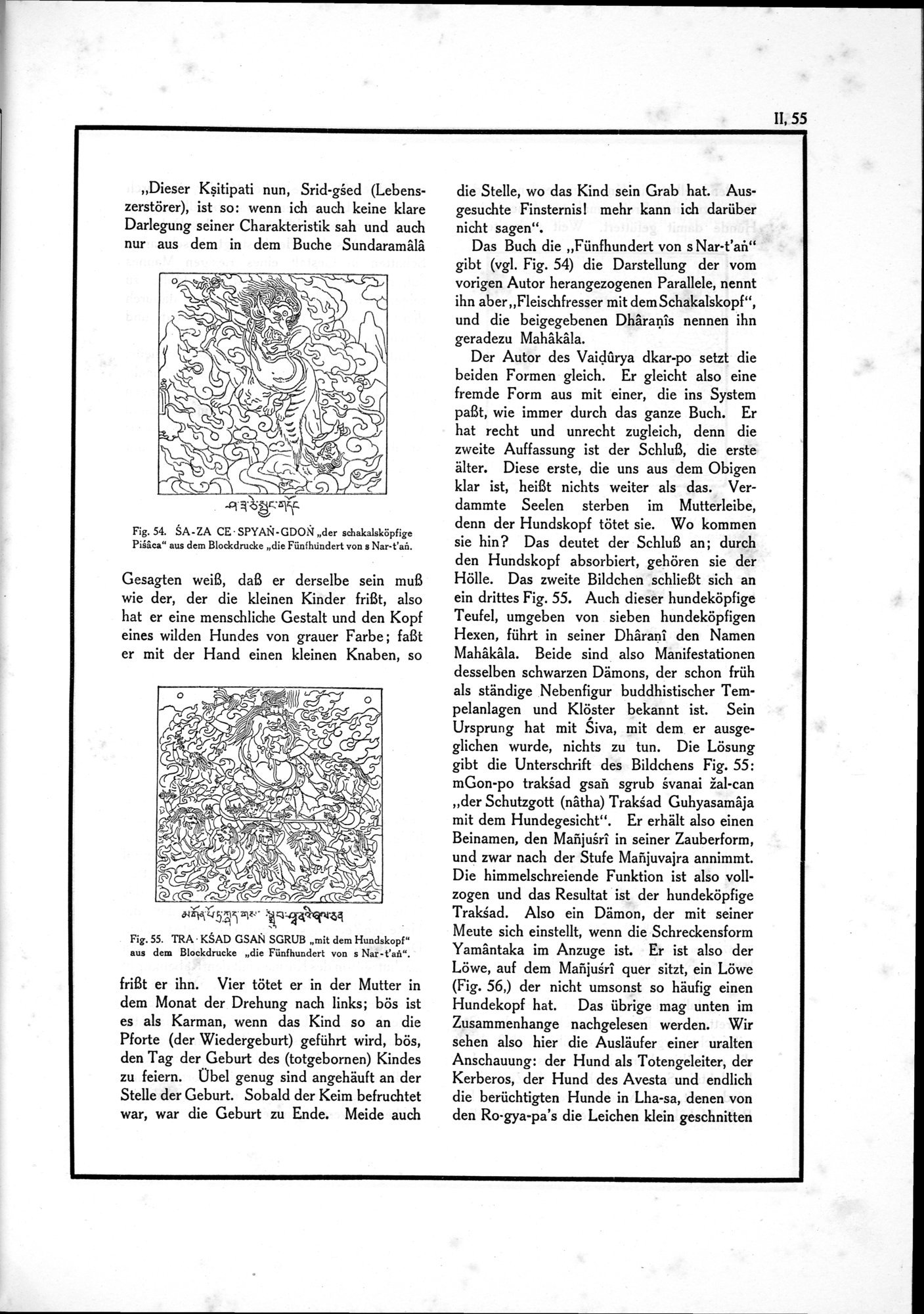 Die Teufel des Avesta und Ihre Beziehungen zur Ikonographie des Buddhismus Zentral-Asiens : vol.1 / 511 ページ（白黒高解像度画像）