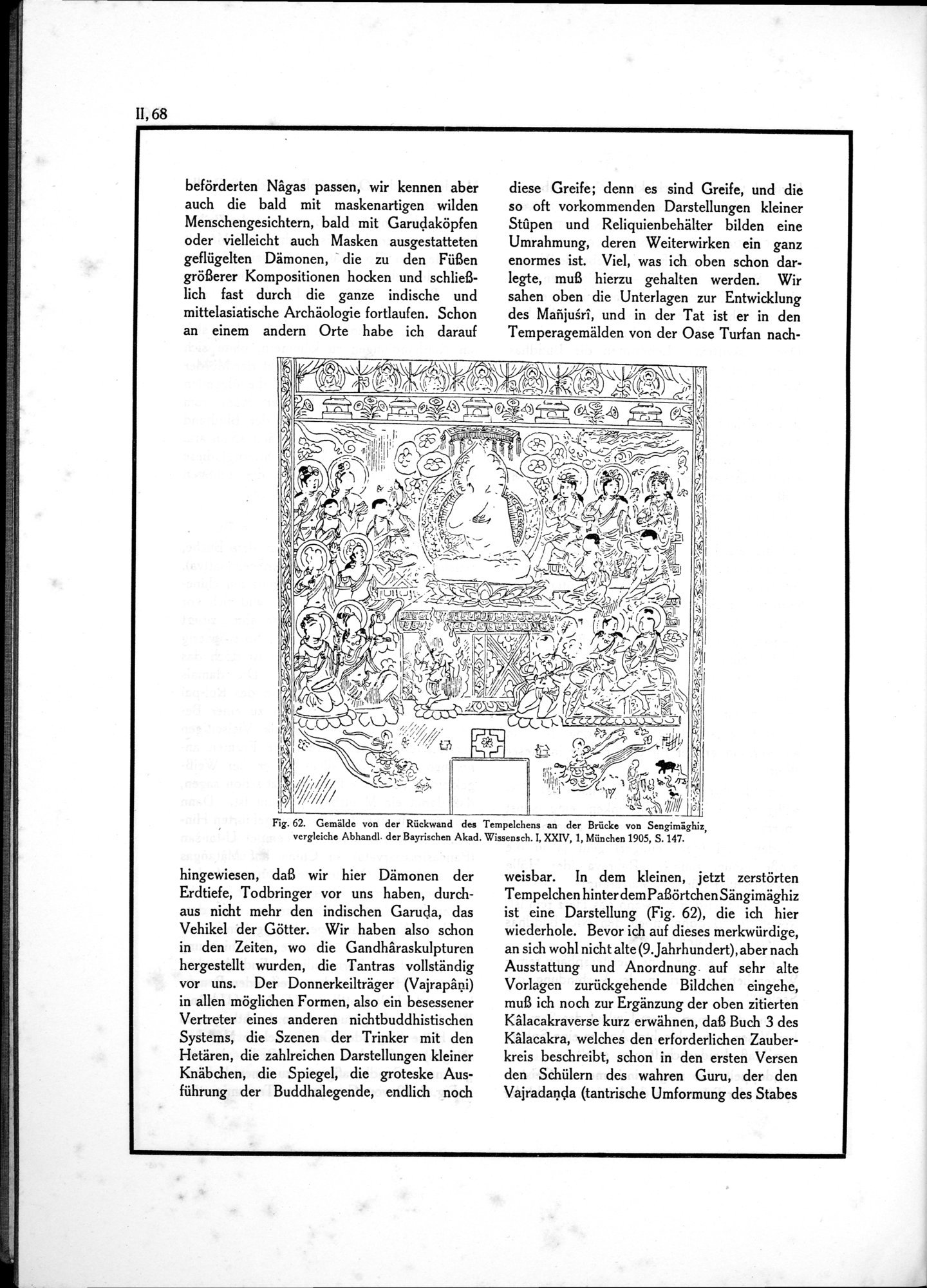 Die Teufel des Avesta und Ihre Beziehungen zur Ikonographie des Buddhismus Zentral-Asiens : vol.1 / 524 ページ（白黒高解像度画像）