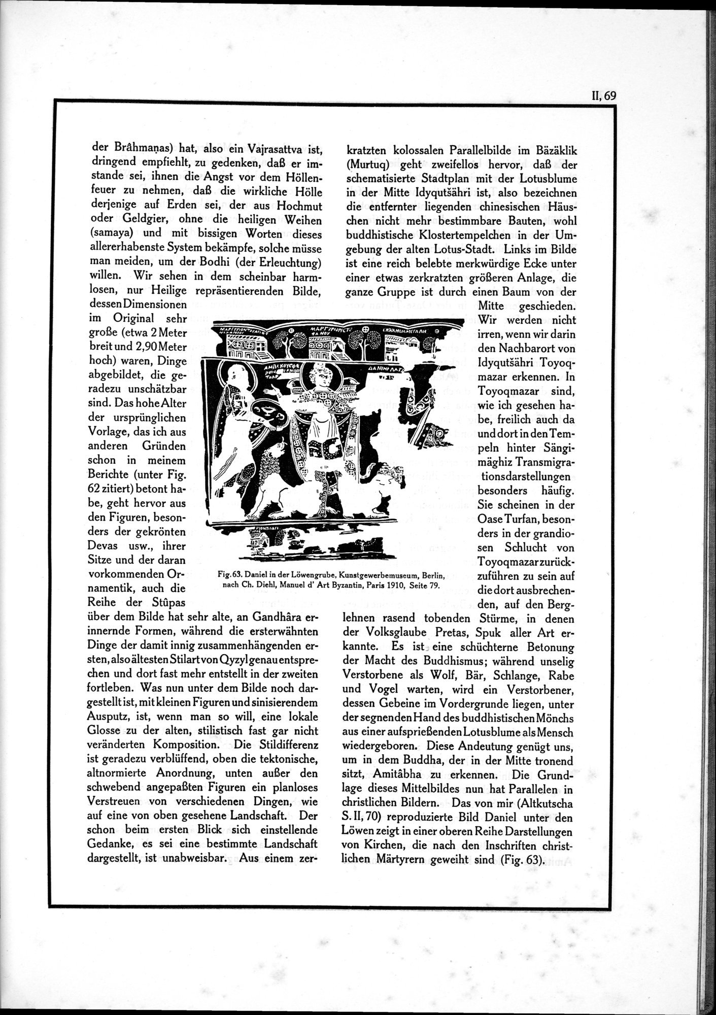 Die Teufel des Avesta und Ihre Beziehungen zur Ikonographie des Buddhismus Zentral-Asiens : vol.1 / 525 ページ（白黒高解像度画像）