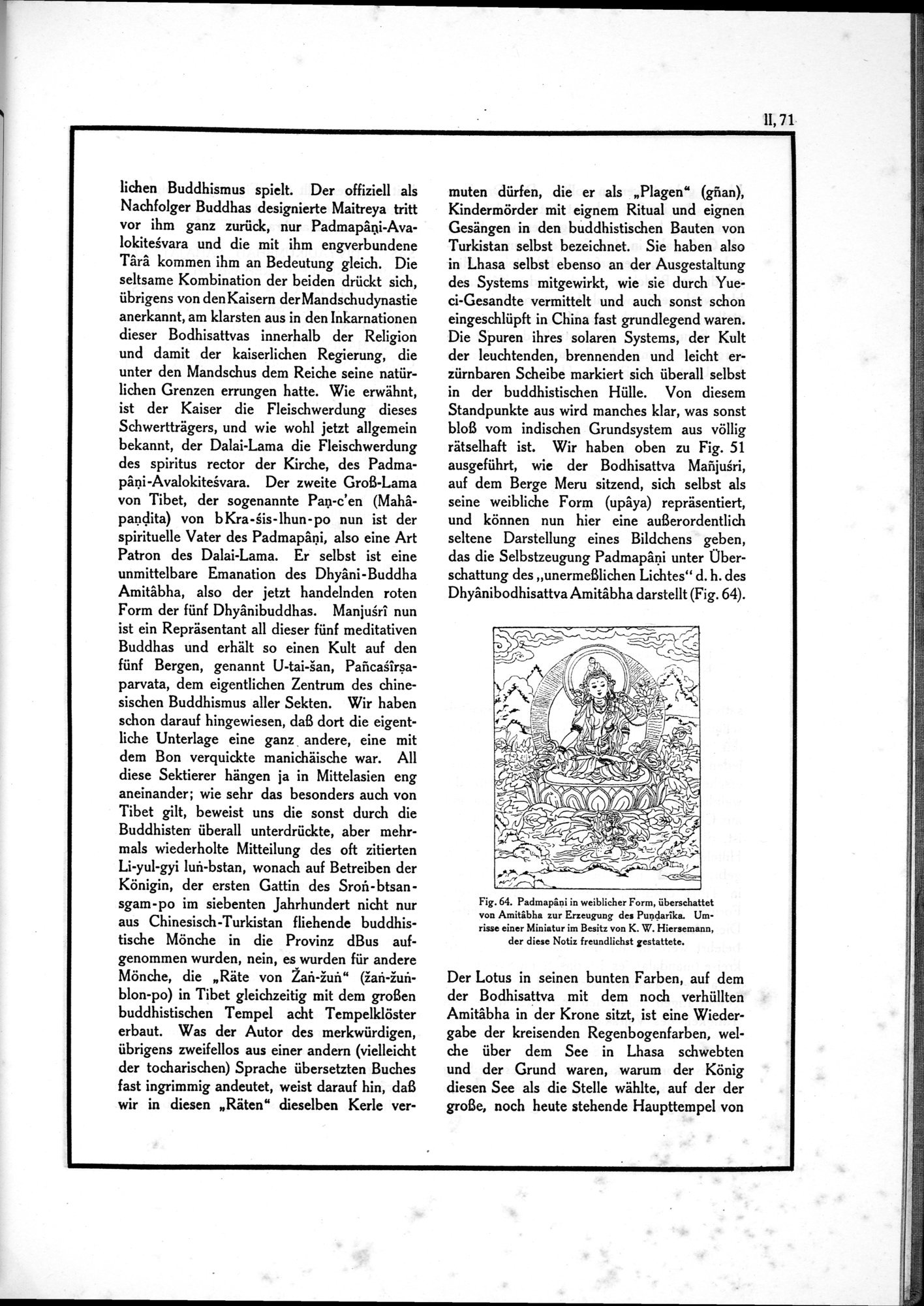 Die Teufel des Avesta und Ihre Beziehungen zur Ikonographie des Buddhismus Zentral-Asiens : vol.1 / 527 ページ（白黒高解像度画像）