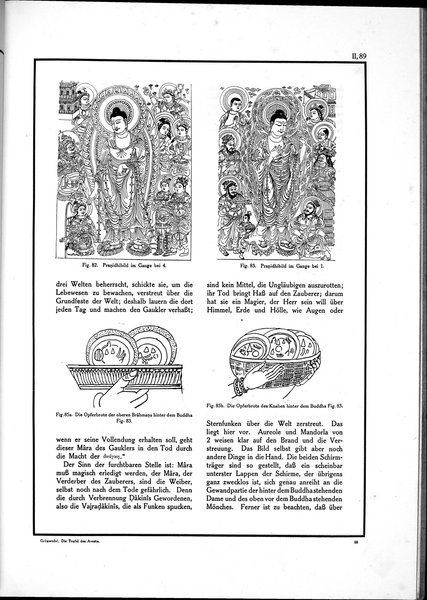 Die Teufel des Avesta und Ihre Beziehungen zur Ikonographie des Buddhismus Zentral-Asiens : vol.1 / 545 ページ（白黒高解像度画像）