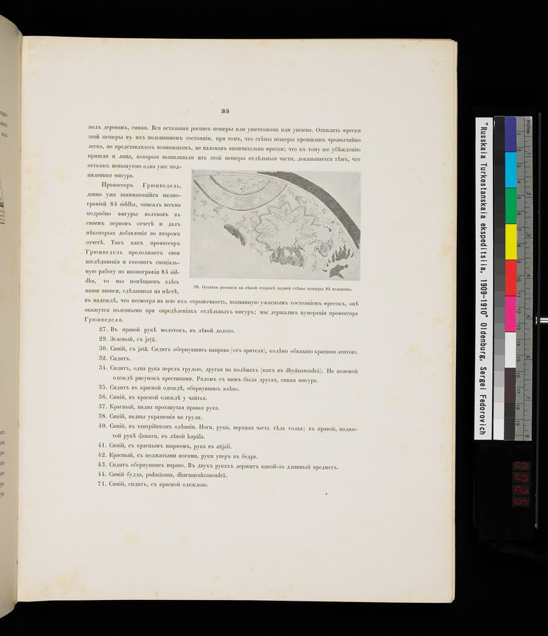 Russkaia Turkestanskaia Ekspeditsiia, 1909-1910 goda : vol.1 / 49 ページ（カラー画像）