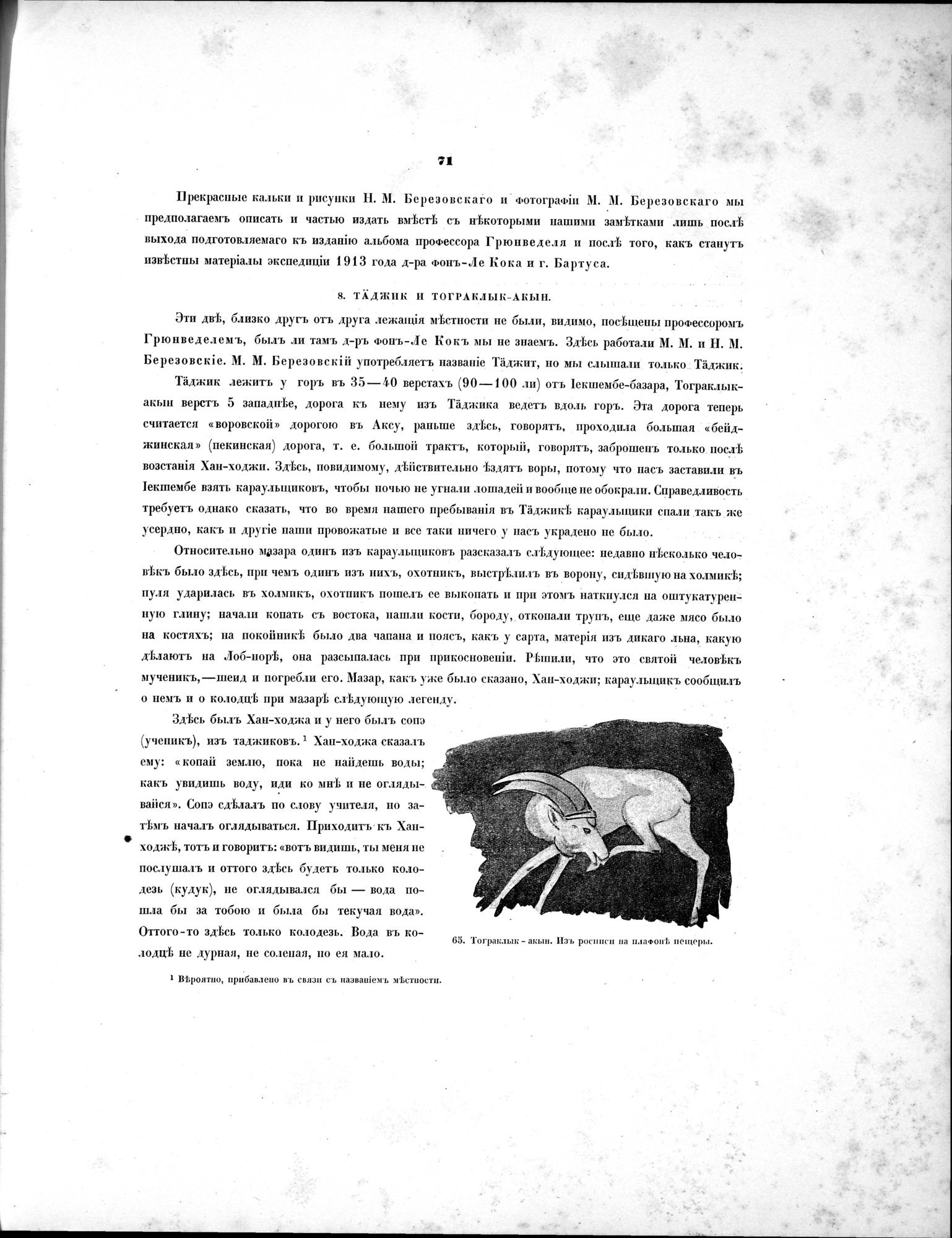 Russkaia Turkestanskaia Ekspeditsiia, 1909-1910 goda : vol.1 / 85 ページ（白黒高解像度画像）