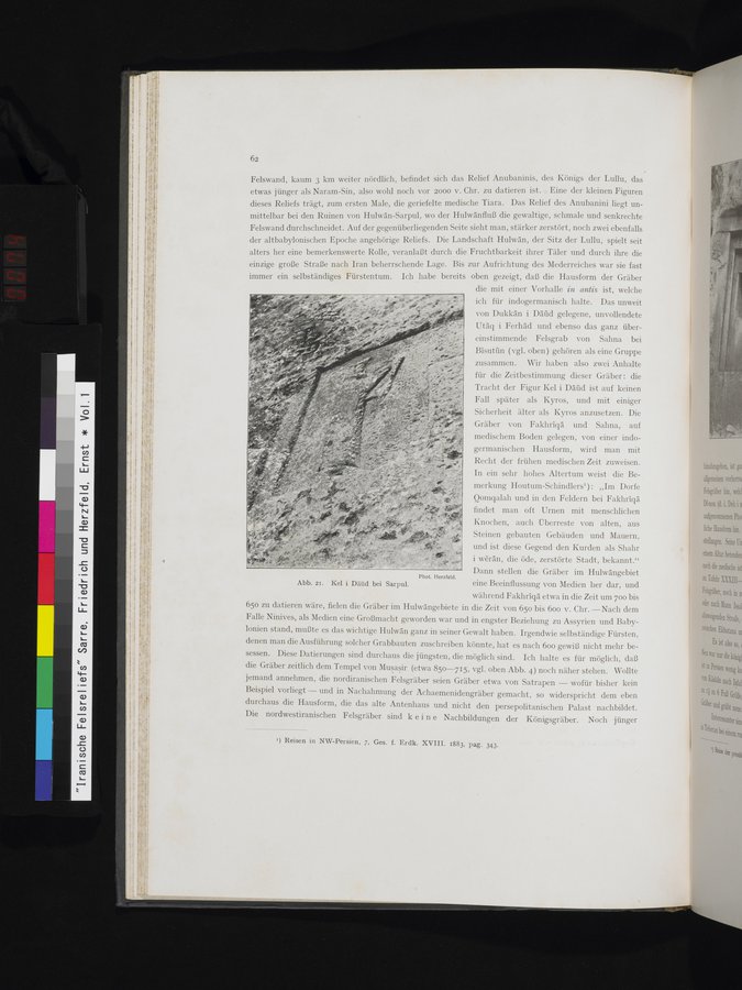 Iranische Felsreliefs : vol.1 / 74 ページ（カラー画像）