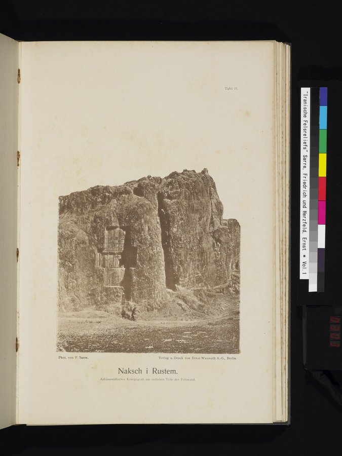Iranische Felsreliefs : vol.1 / 296 ページ（カラー画像）
