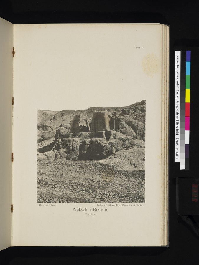 Iranische Felsreliefs : vol.1 / 304 ページ（カラー画像）